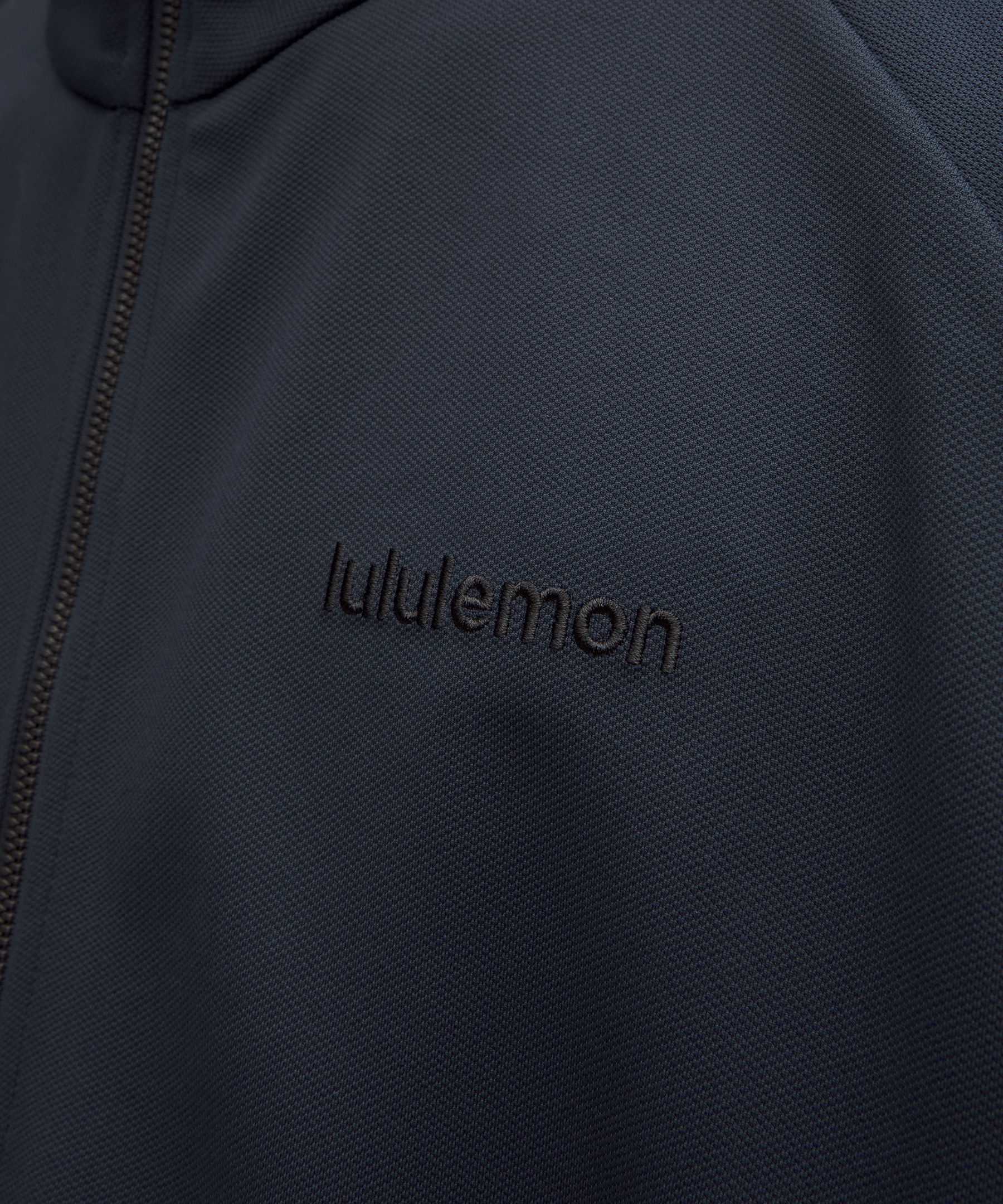 Pique Relaxed-Fit Track Jacket