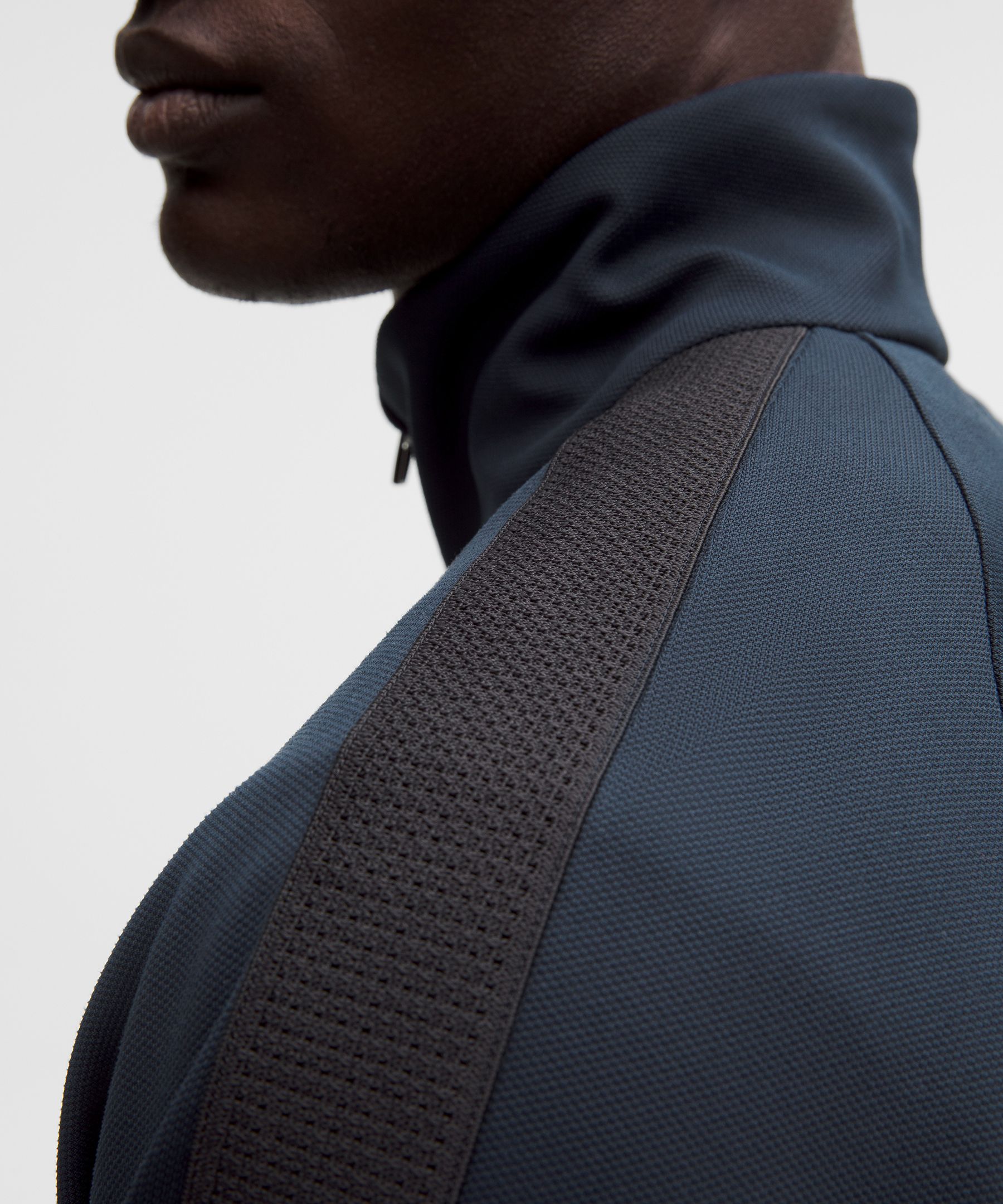 Pique Relaxed-Fit Track Jacket