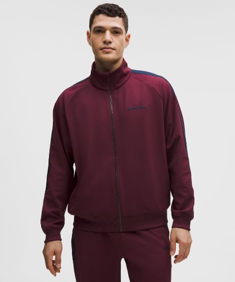 Мужская трикотажная куртка Lululemon Pique Relaxed-Fit Track