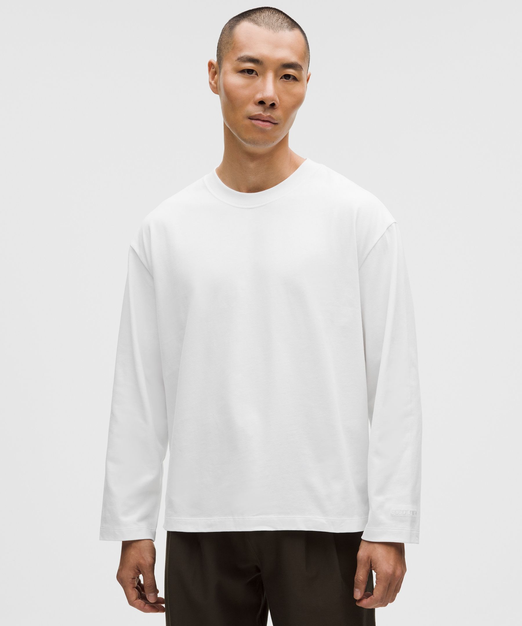 Heavyweight Cotton Oversized Long-Sleeve Shirt
