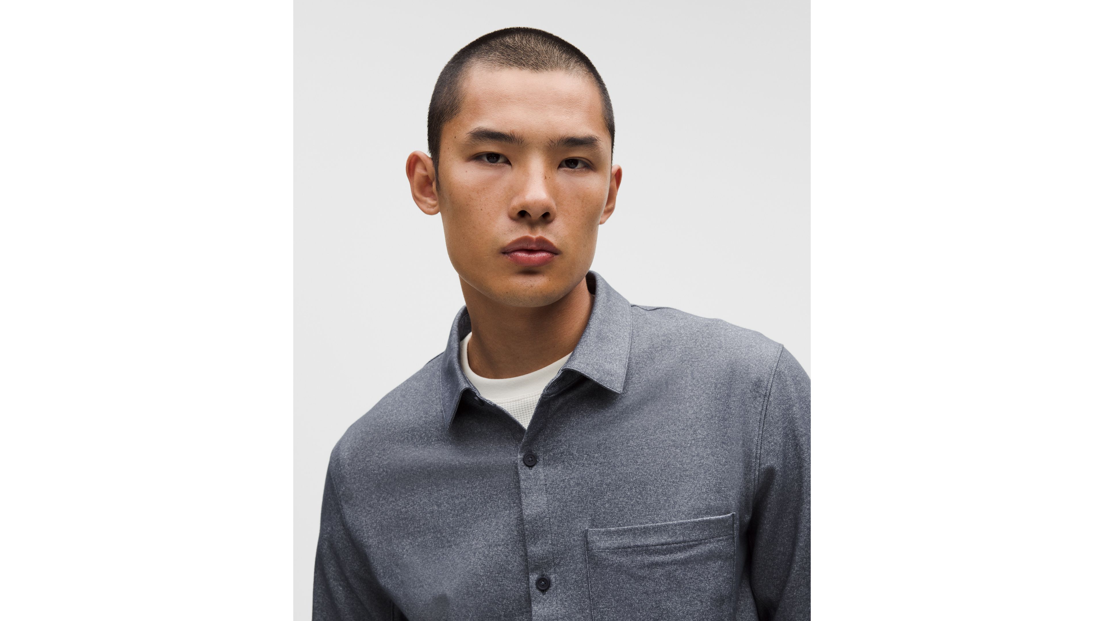 Brushed Woven Overshirt