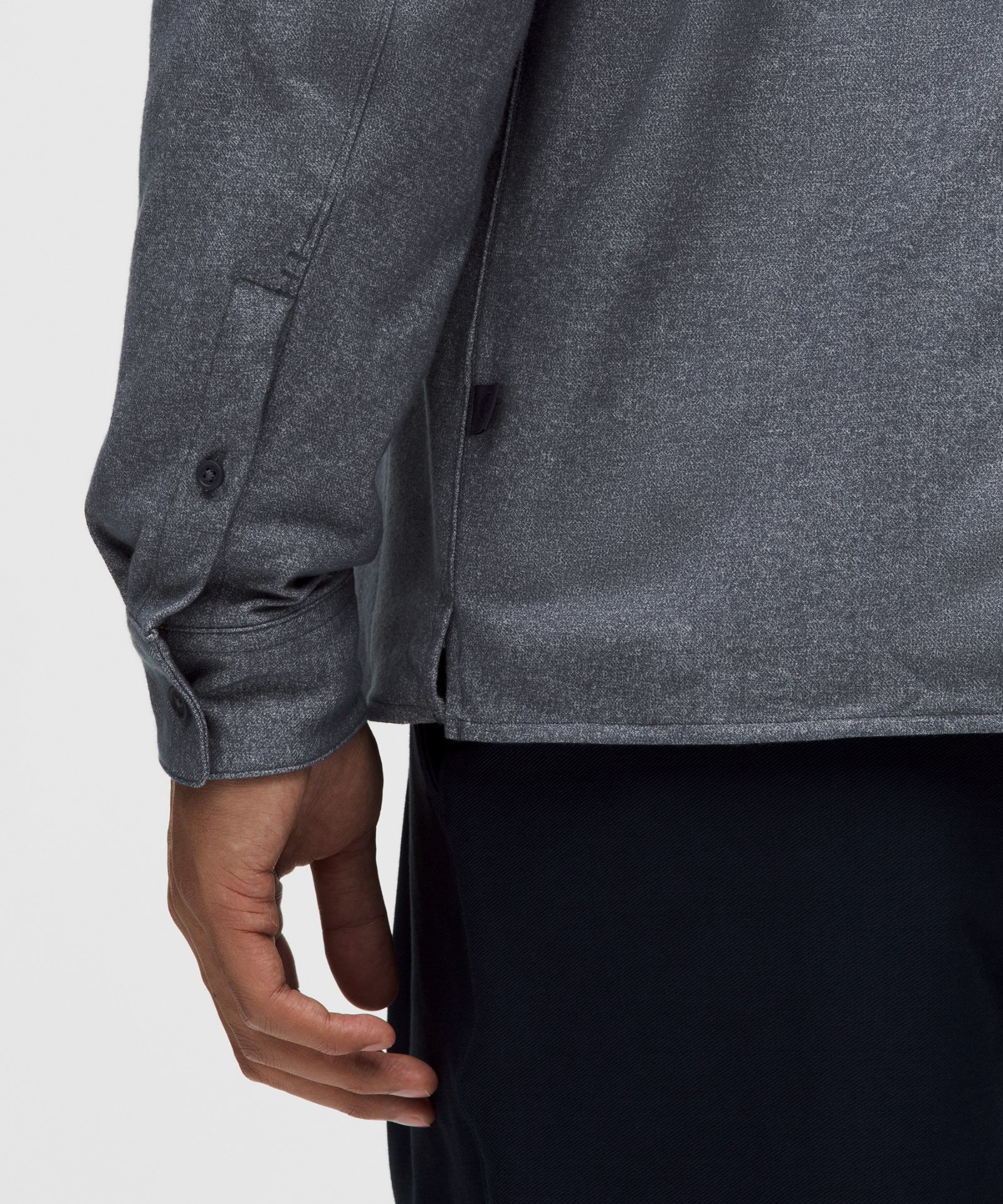 Мужская рубашка-овершот Lululemon Brushed Woven — фото 7