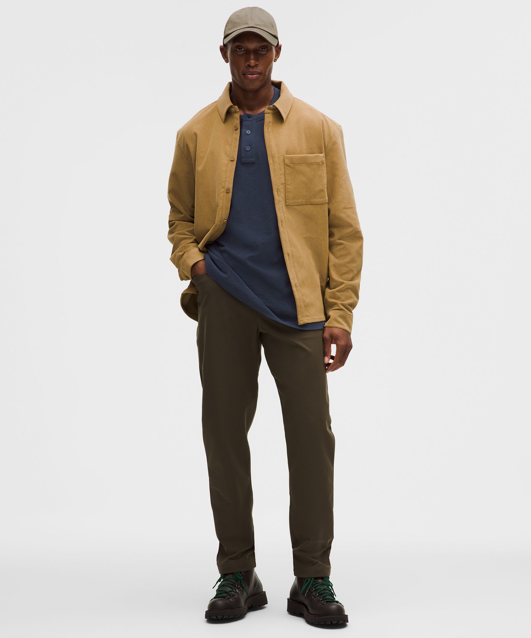 Slub Cotton-Jersey Long-Sleeve Henley