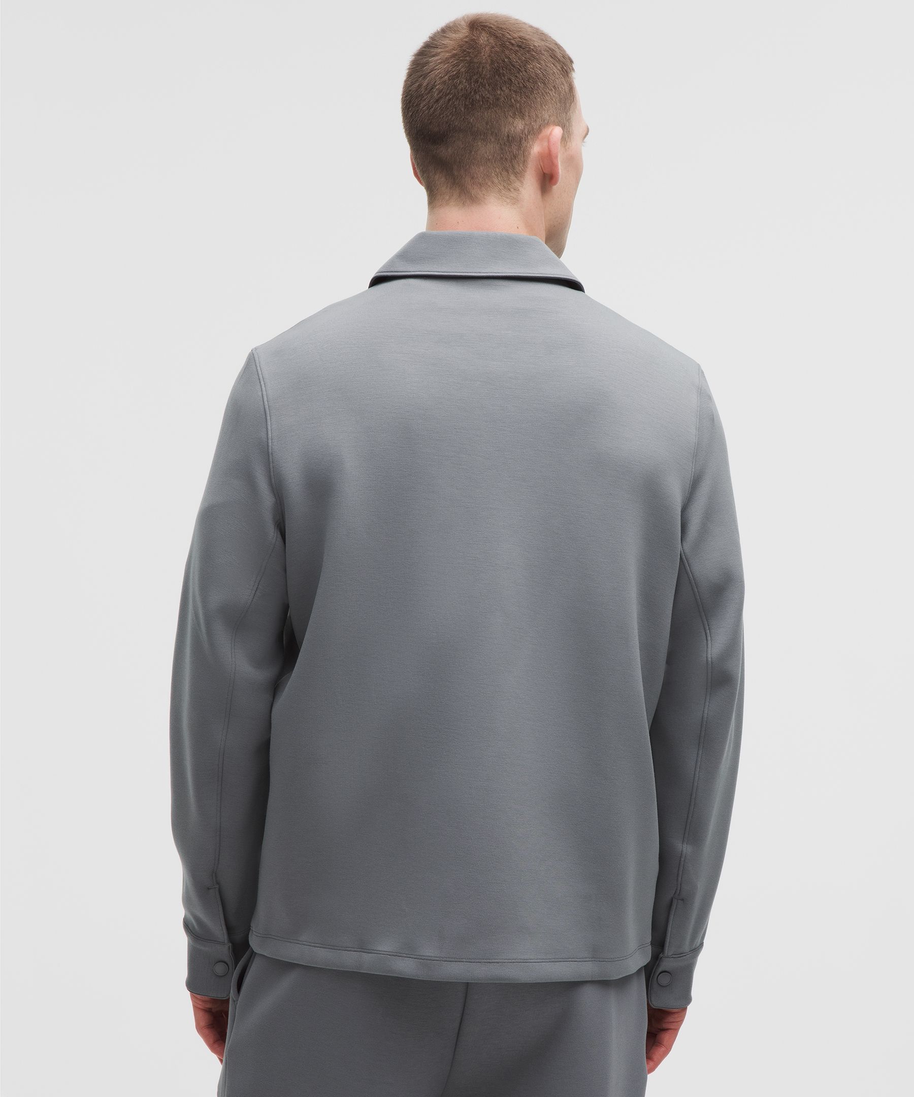 Smooth Spacer Collared Full Zip