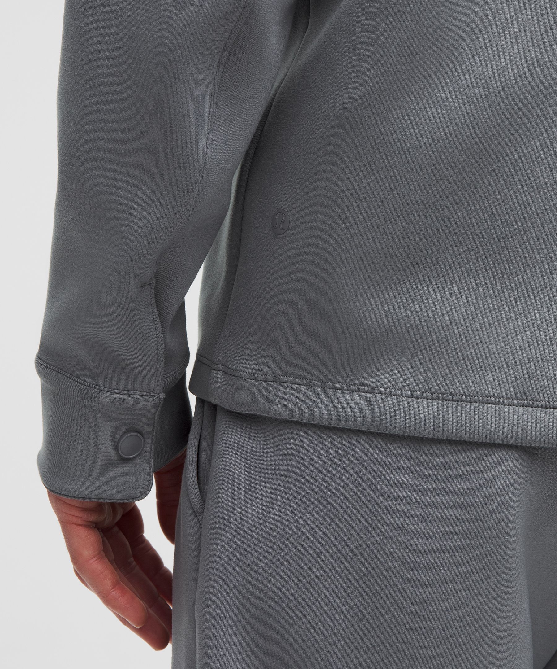 Smooth Spacer Collared Full Zip