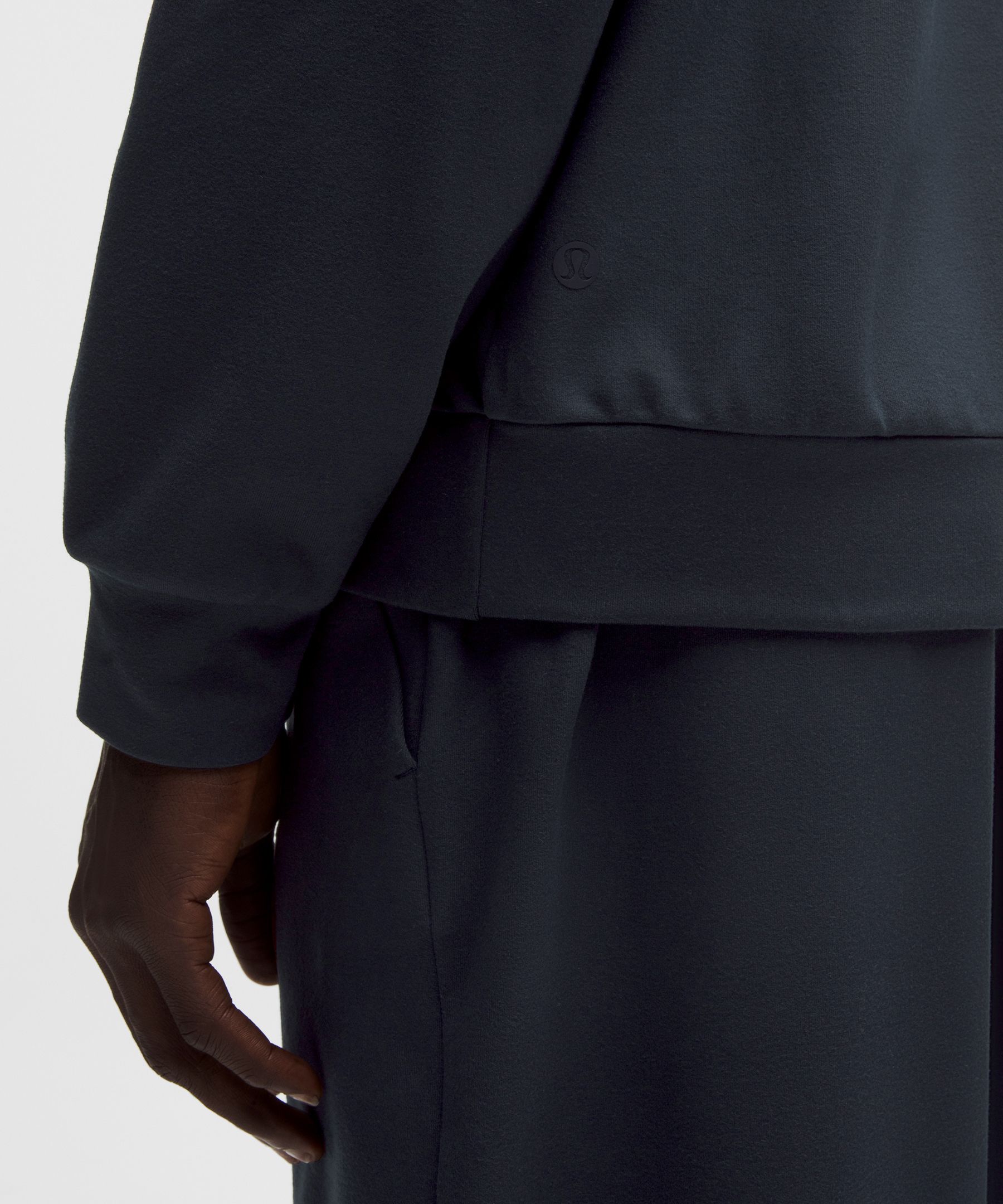 Heavyweight Soft Jersey Half Zip