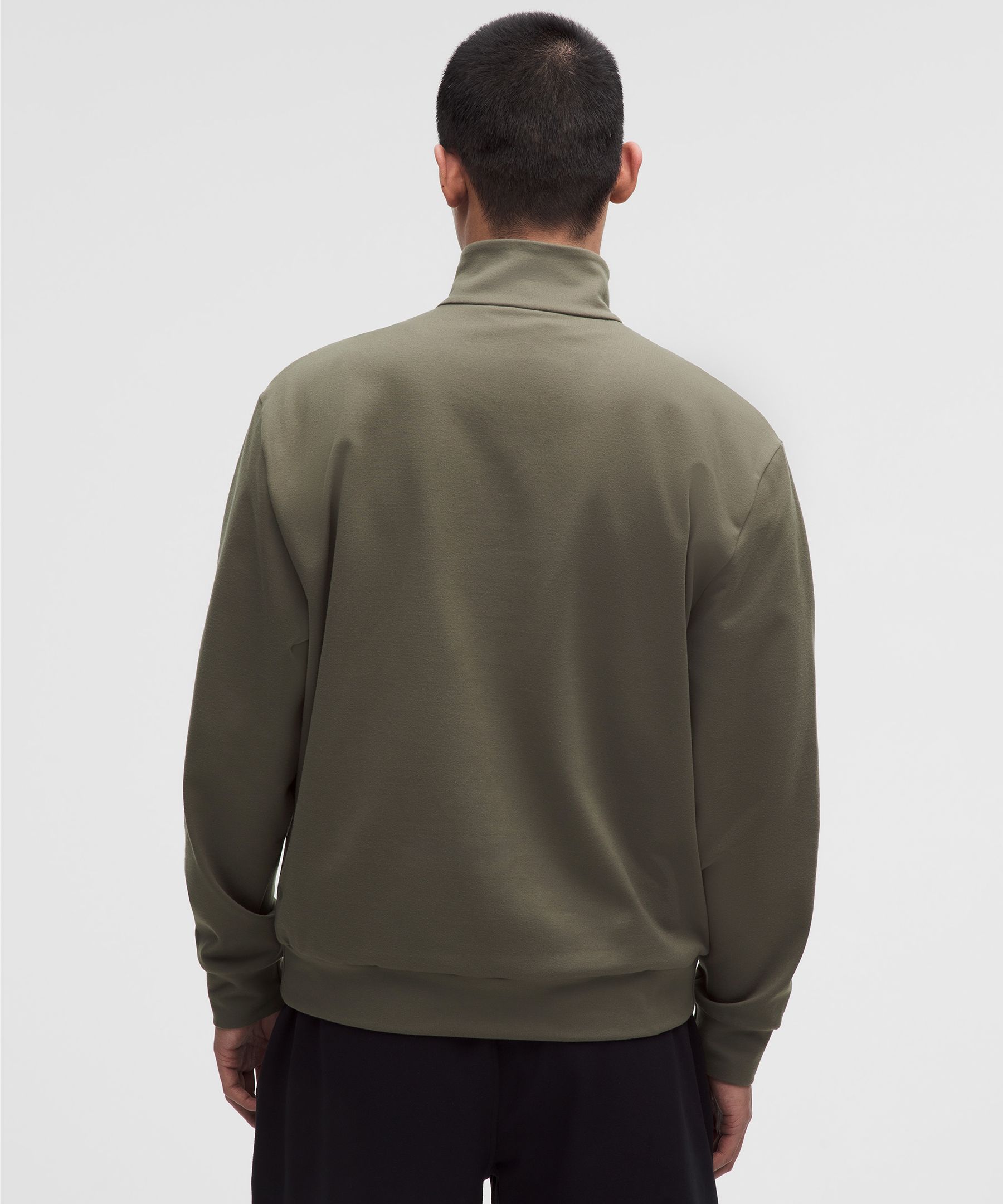 Heavyweight Soft Jersey Half Zip
