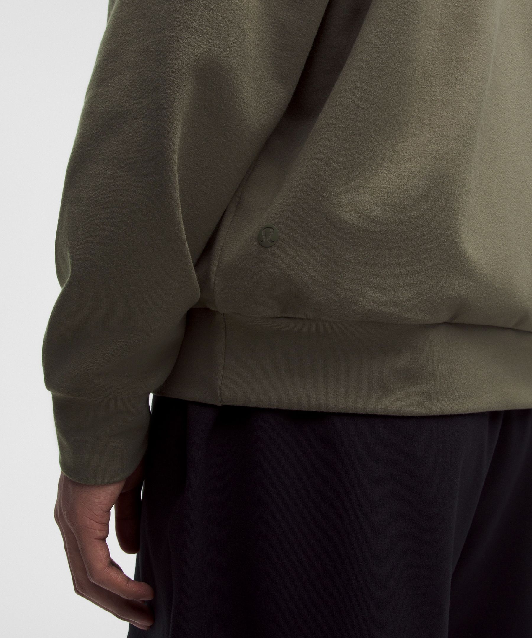 Heavyweight Soft Jersey Half Zip