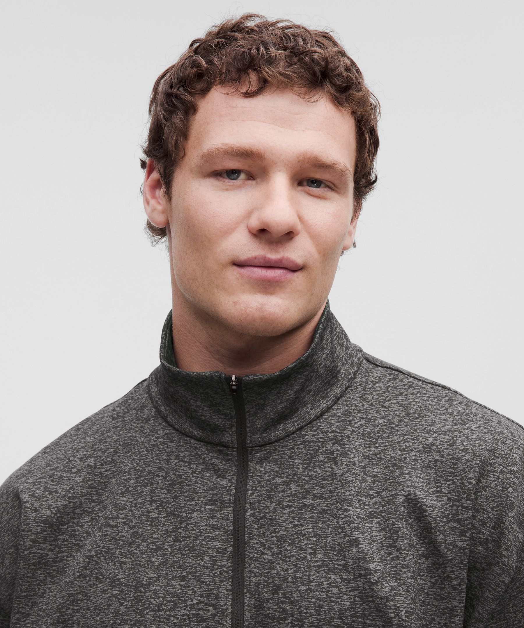 Heavyweight Soft Jersey Half Zip