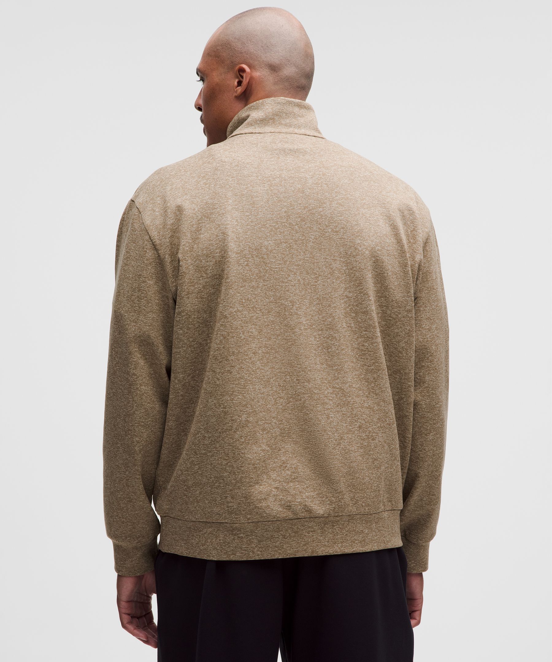 Heavyweight Soft Jersey Half Zip