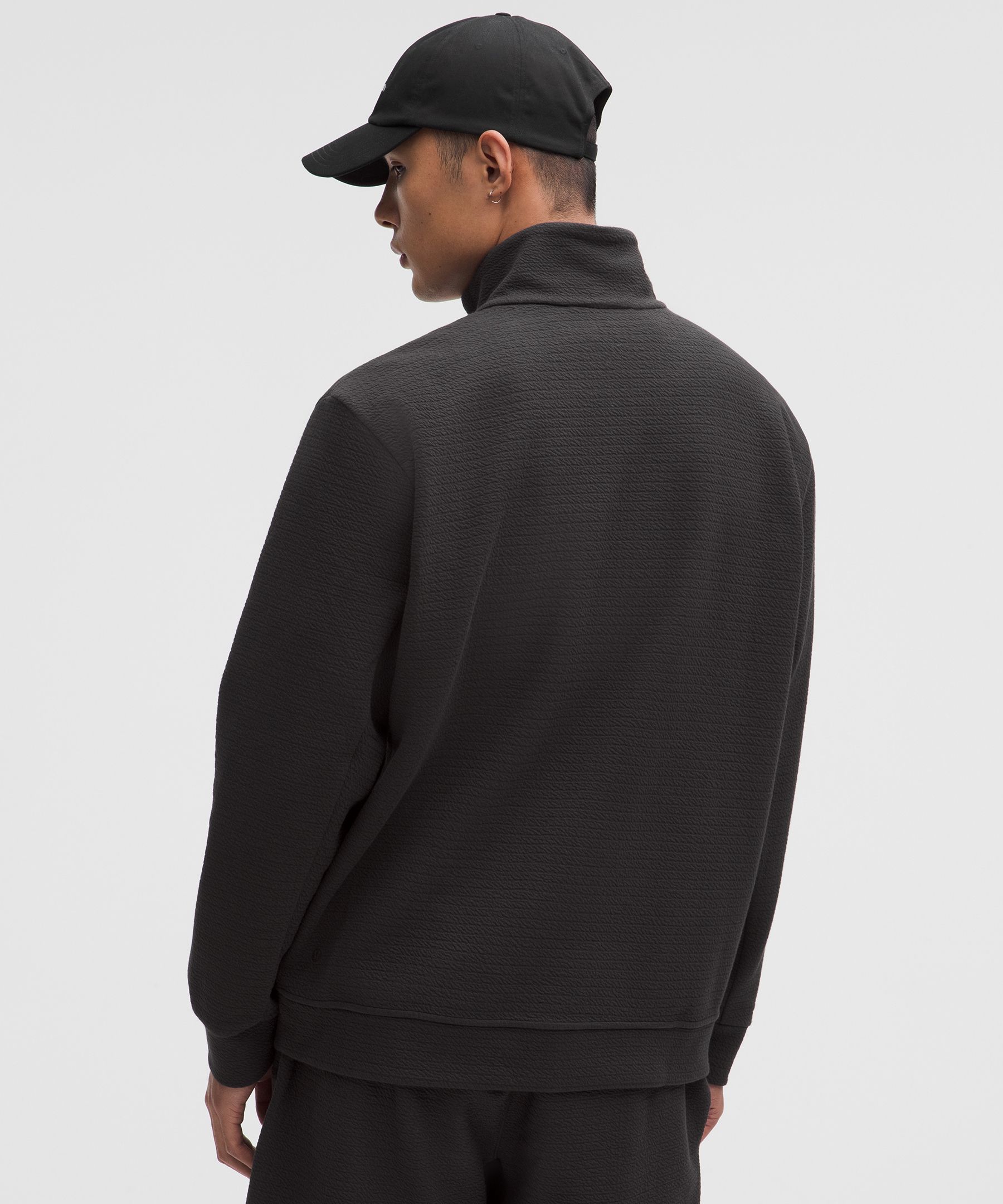 Textured Spacer Track Jacket