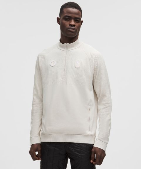 Lululemon Team Canada Men's Engineered Warmth Half Zip *COC Logo