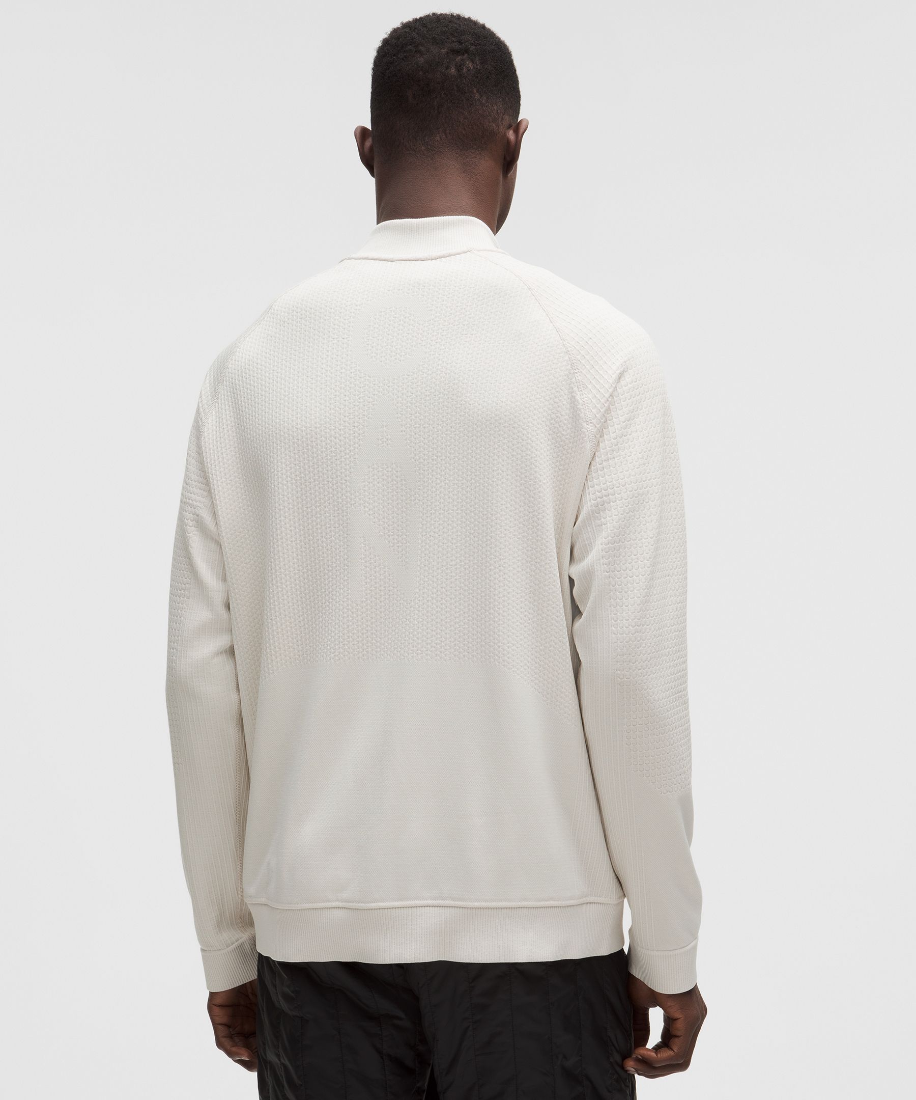 Lululemon Team Canada Men's Engineered Warmth Half Zip In Neutral