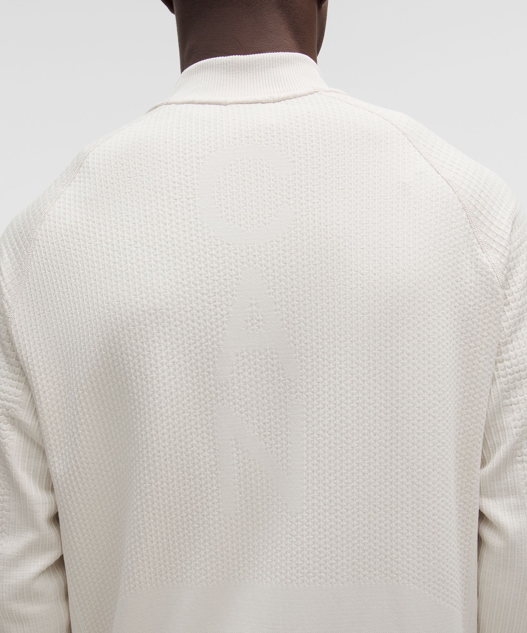 Lululemon Team Canada Men's Engineered Warmth Half Zip In Neutral