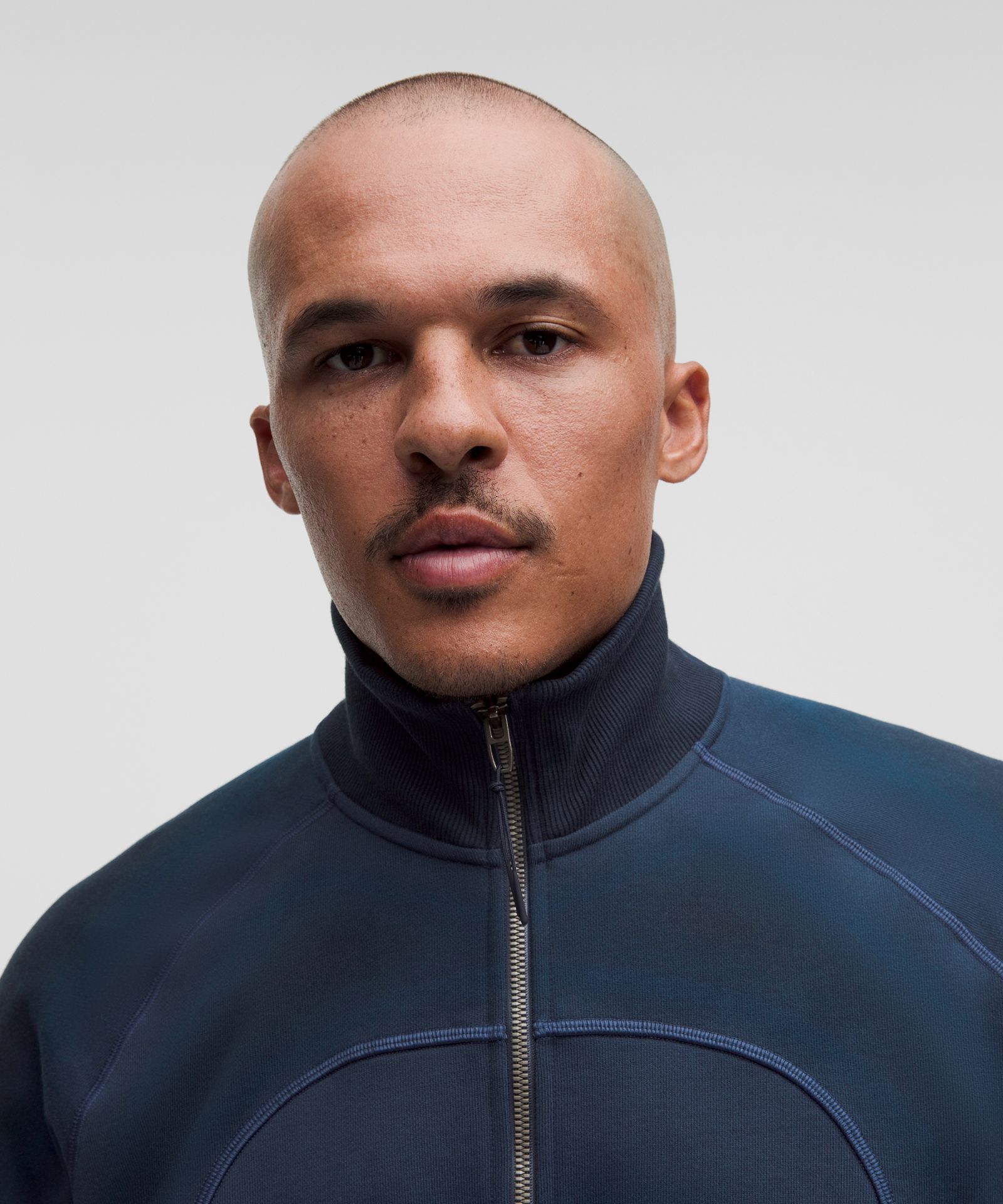 Мужская куртка Lululemon Faded French Terry на молнии — фото 4