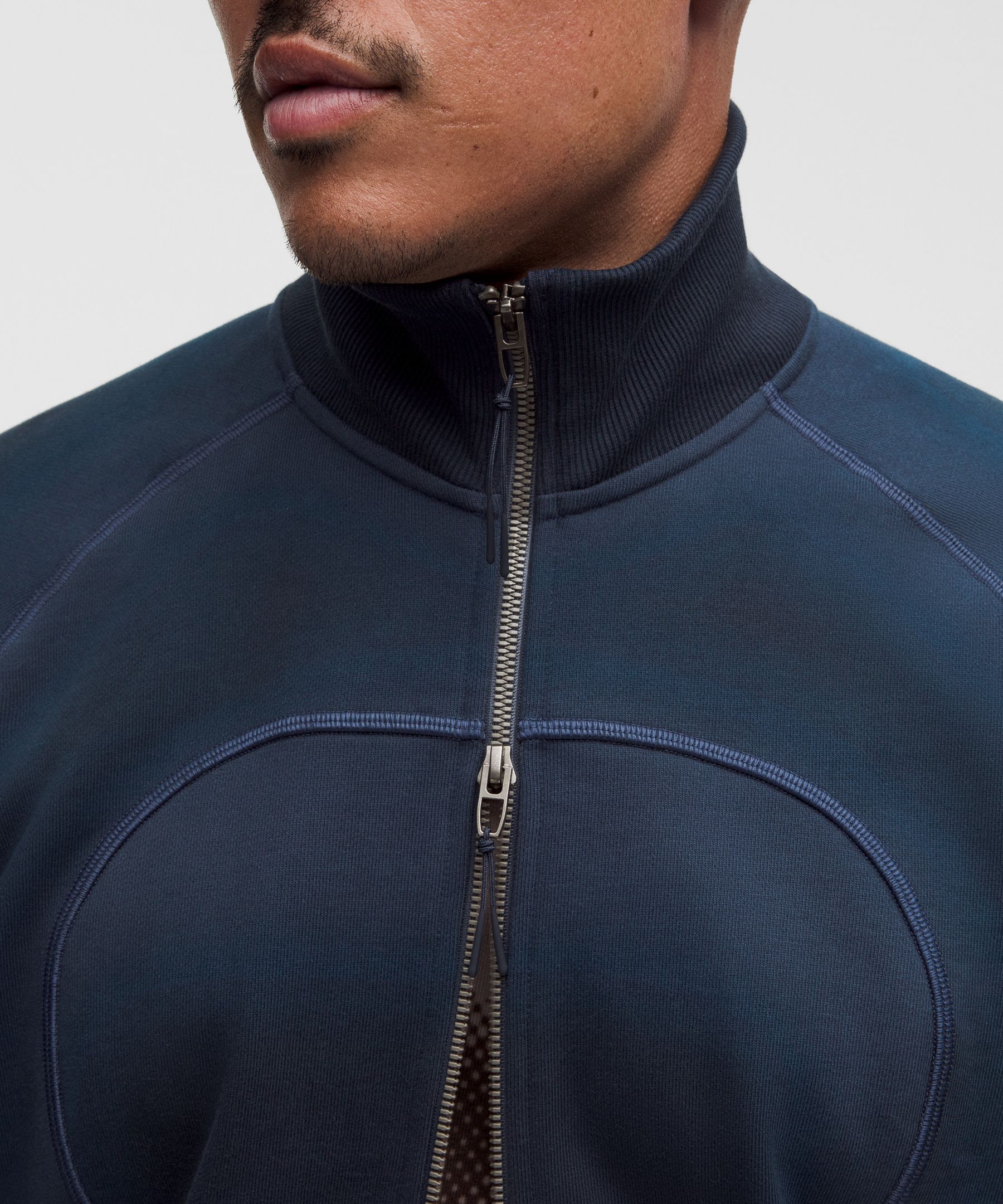 Faded French Terry Full-Zip Jacket *SLNSH Collection