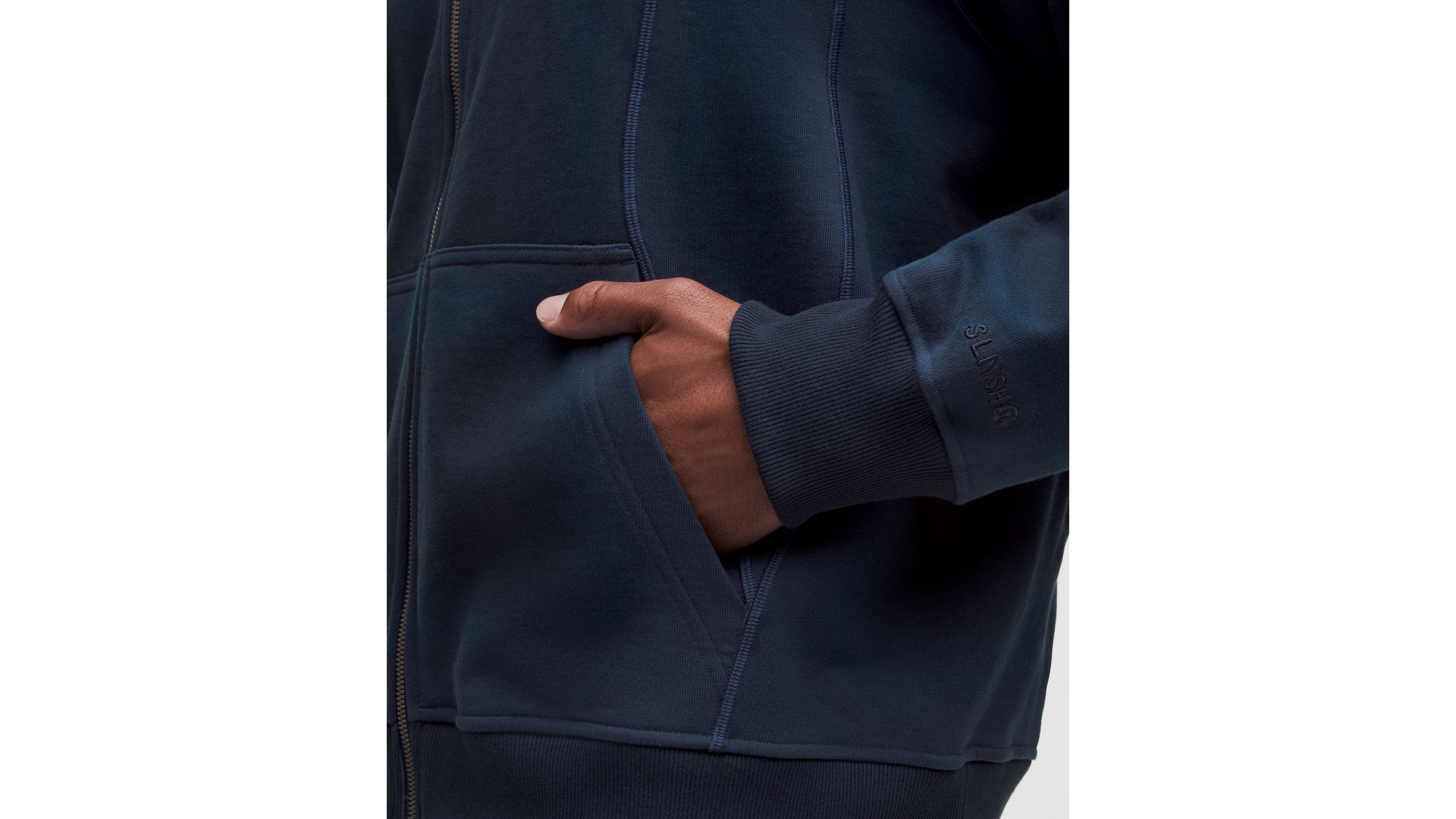 Faded French Terry Full-Zip Jacket *SLNSH Collection