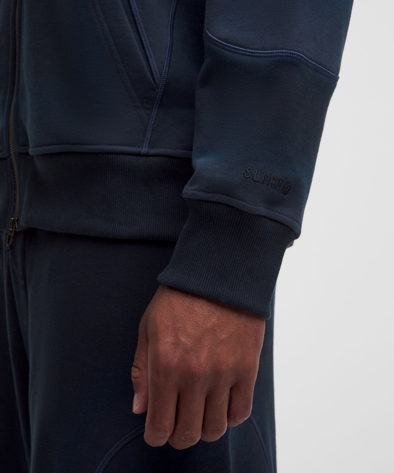 Мужская куртка Lululemon Faded French Terry на молнии — фото 8