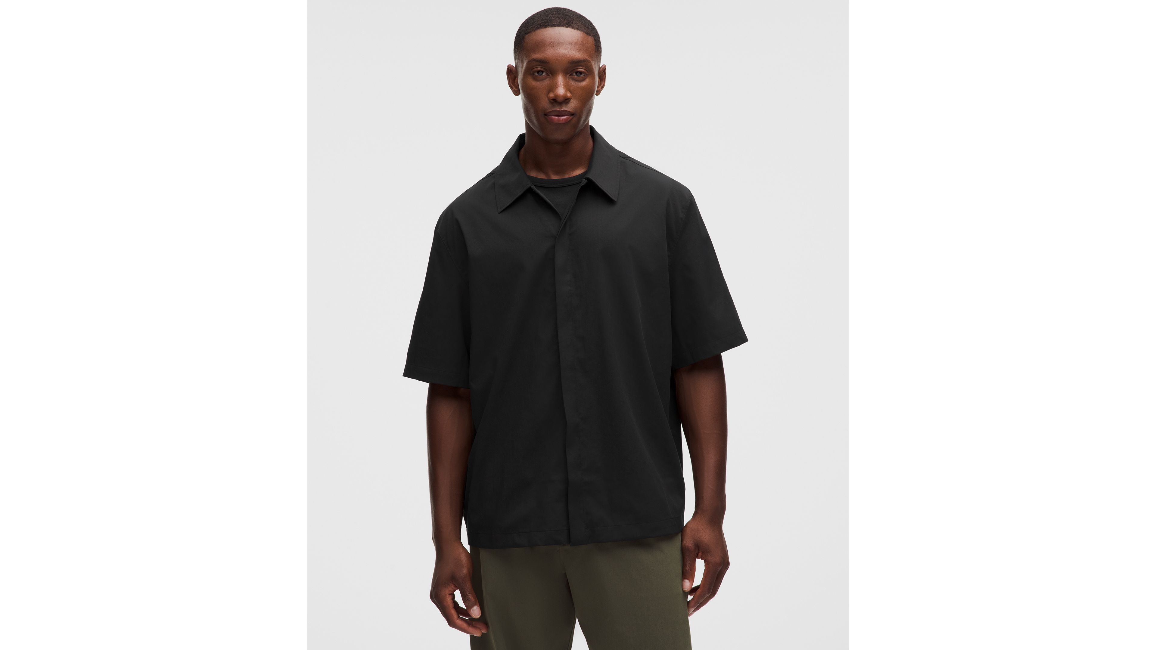 Unshaken Short-Sleeve Collared Shirt