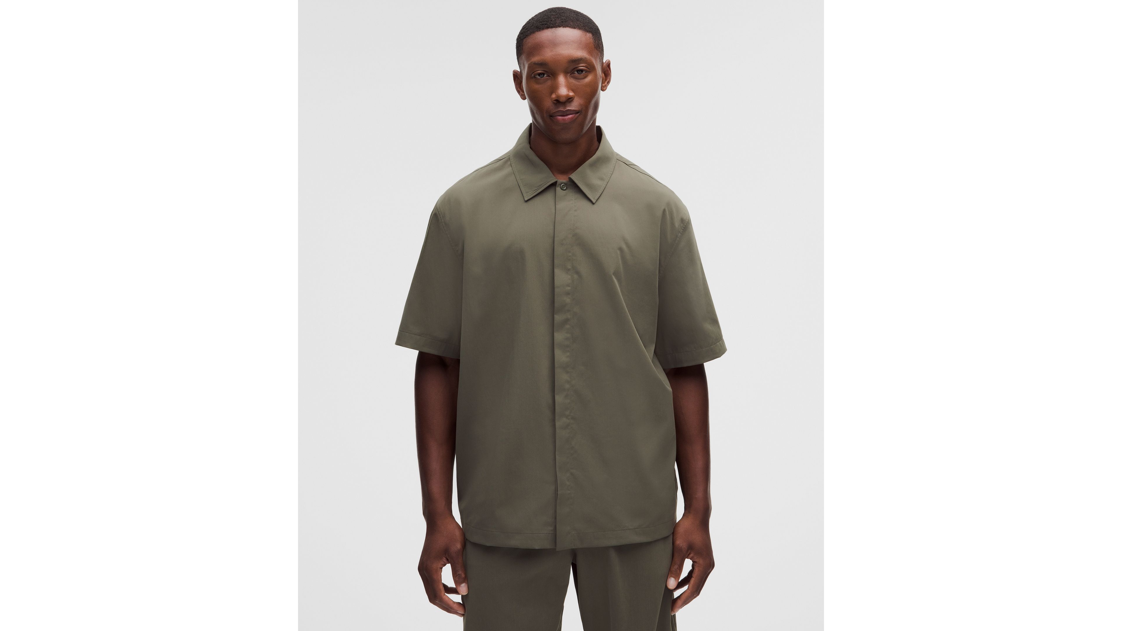 Unshaken Short-Sleeve Collared Shirt