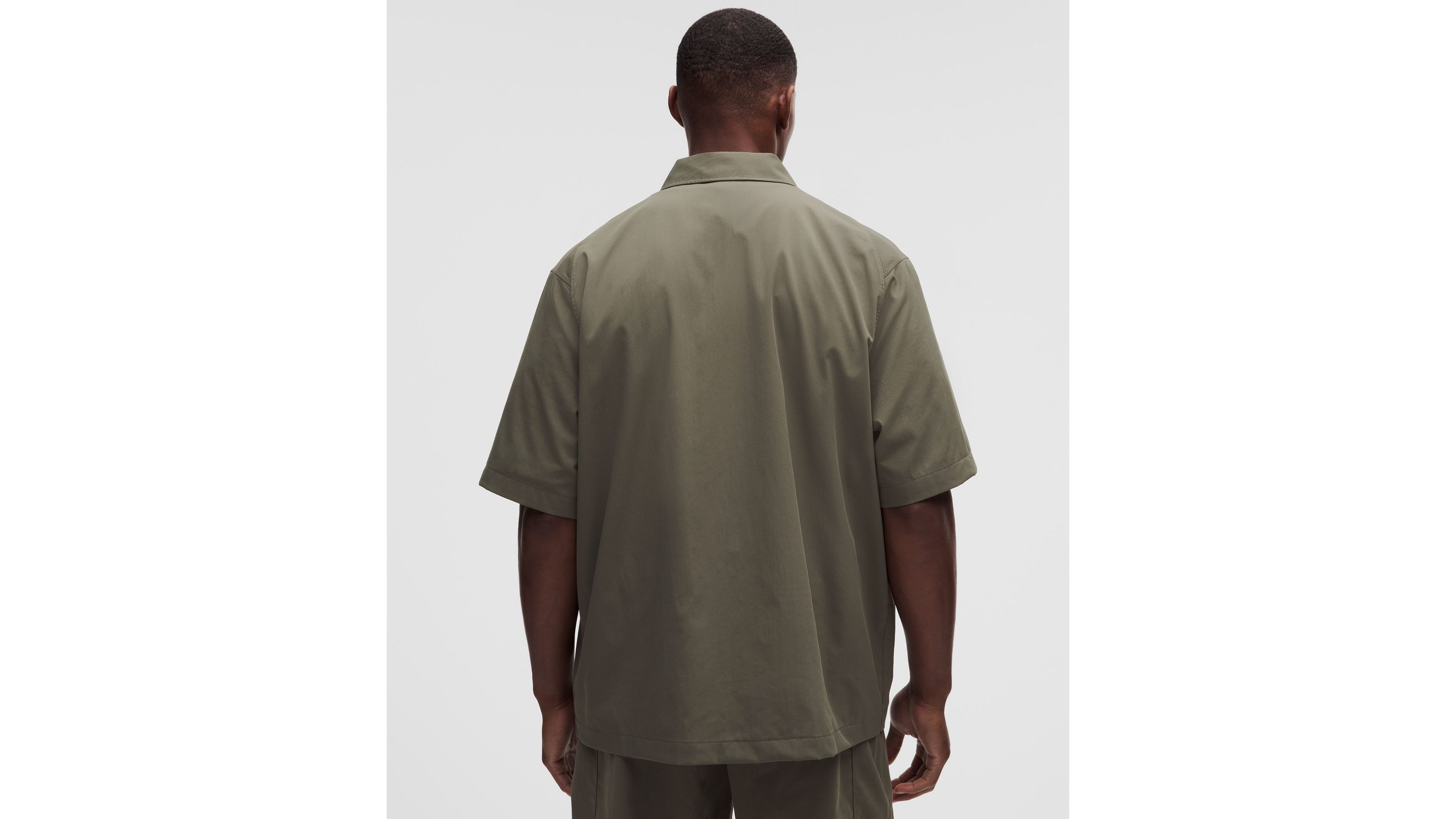 Unshaken Short-Sleeve Collared Shirt
