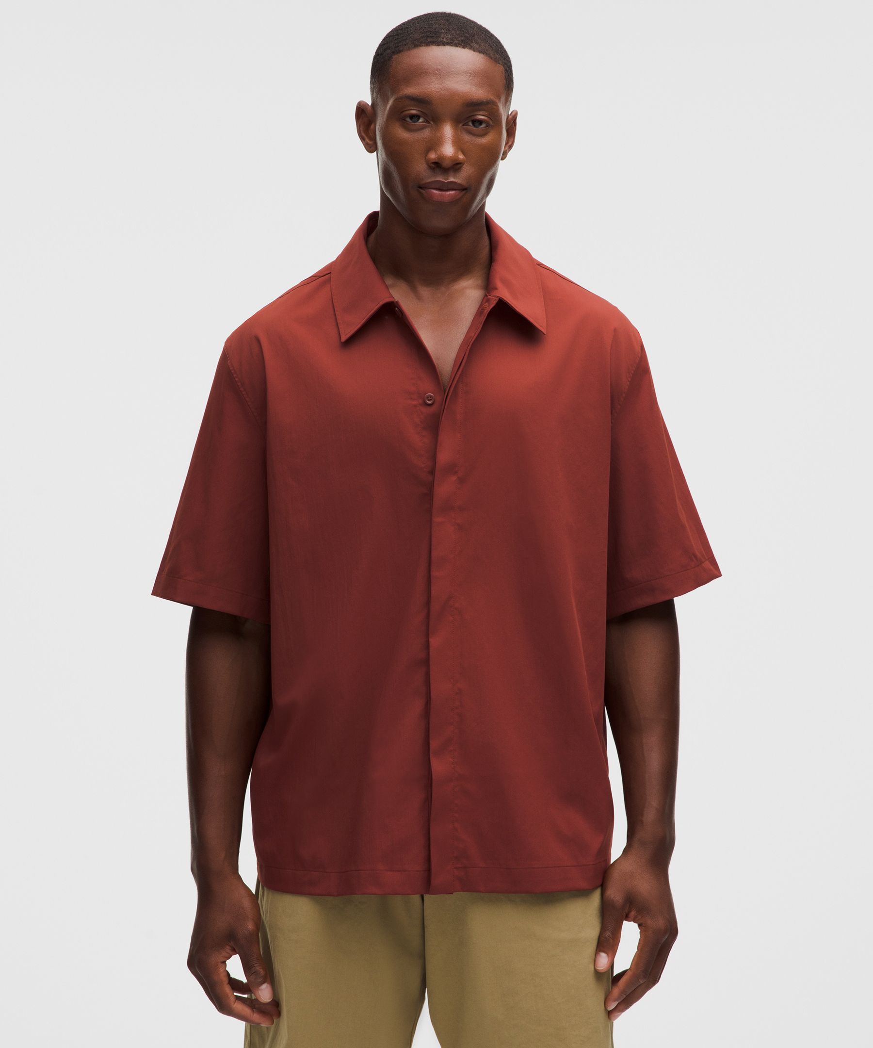 Unshaken Short-Sleeve Collared Shirt