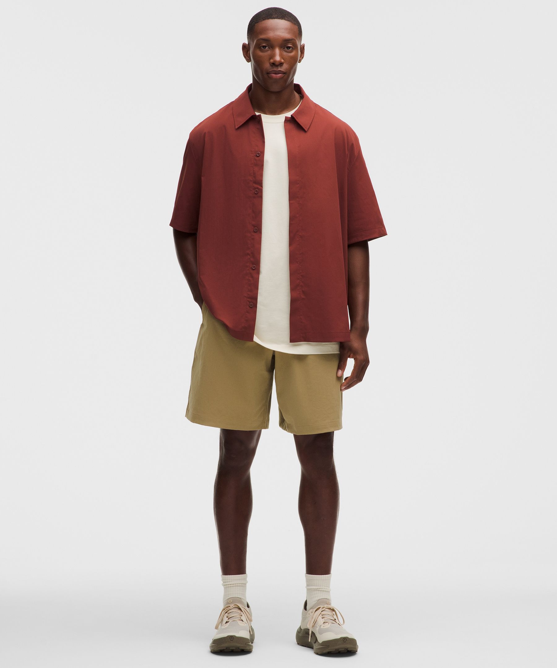 Unshaken Short-Sleeve Collared Shirt