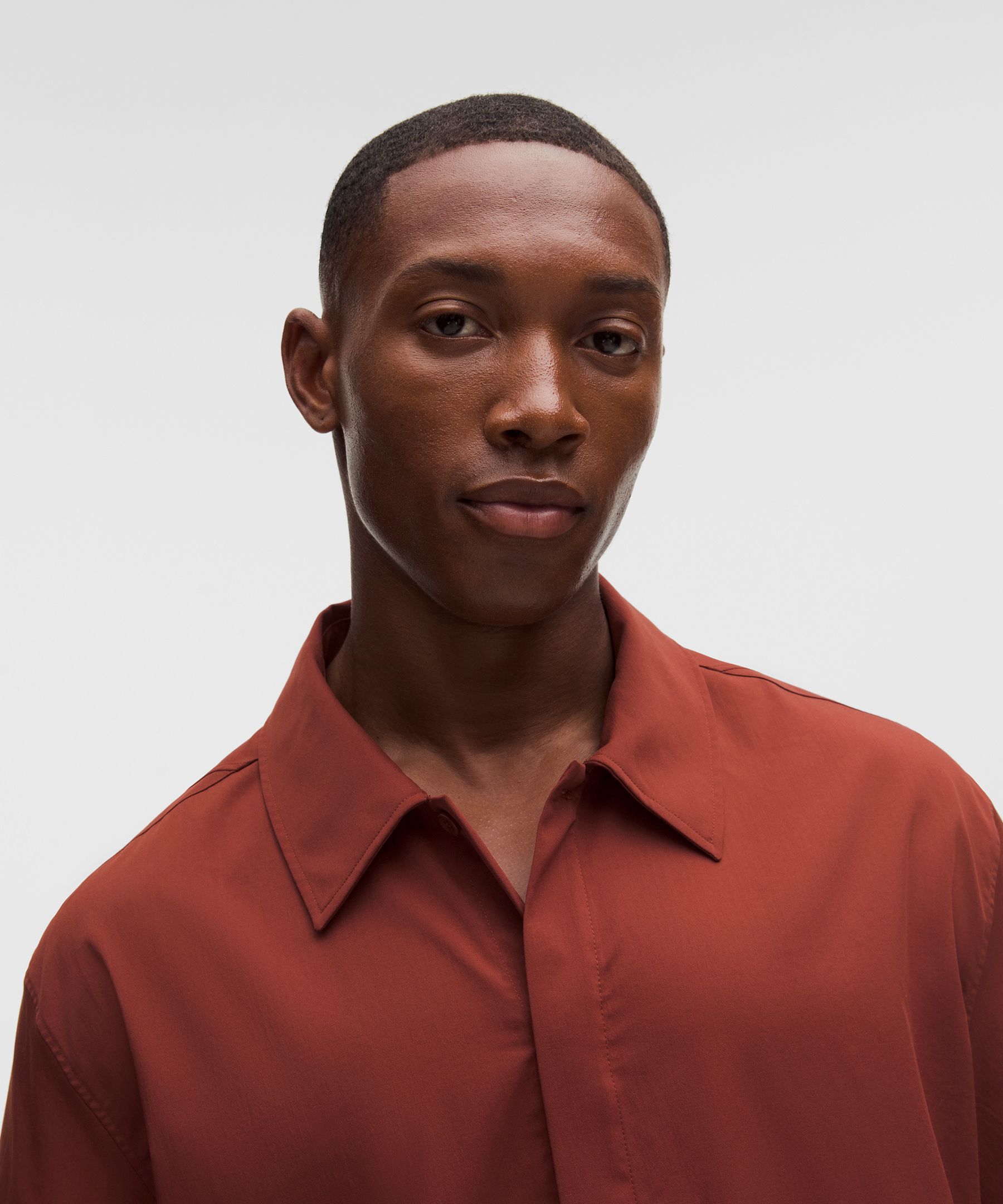 Unshaken Short-Sleeve Collared Shirt