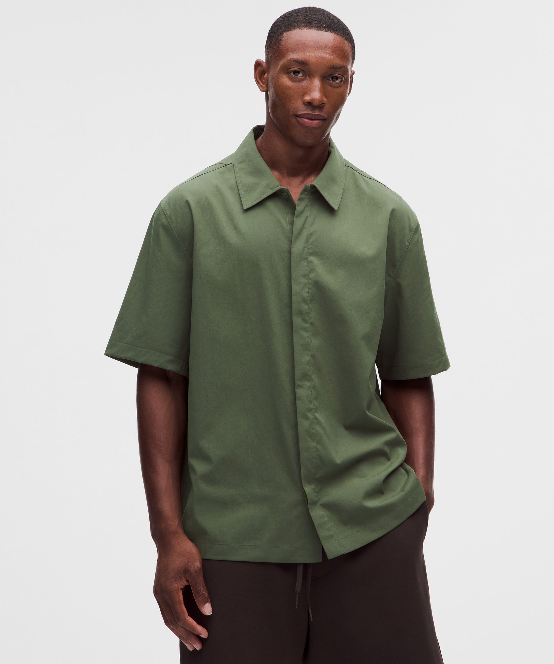 Unshaken Short-Sleeve Collared Shirt