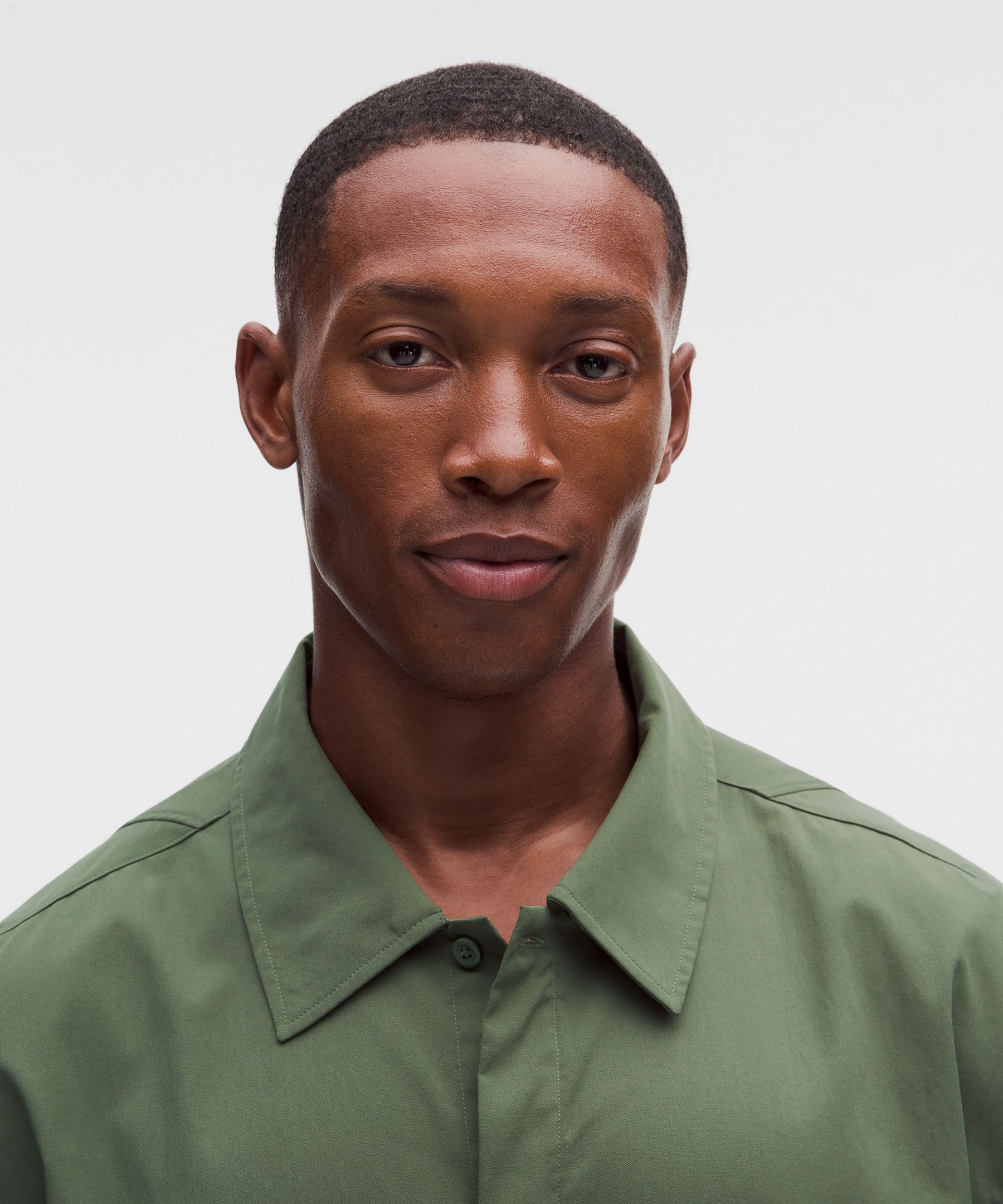 Unshaken Short-Sleeve Collared Shirt