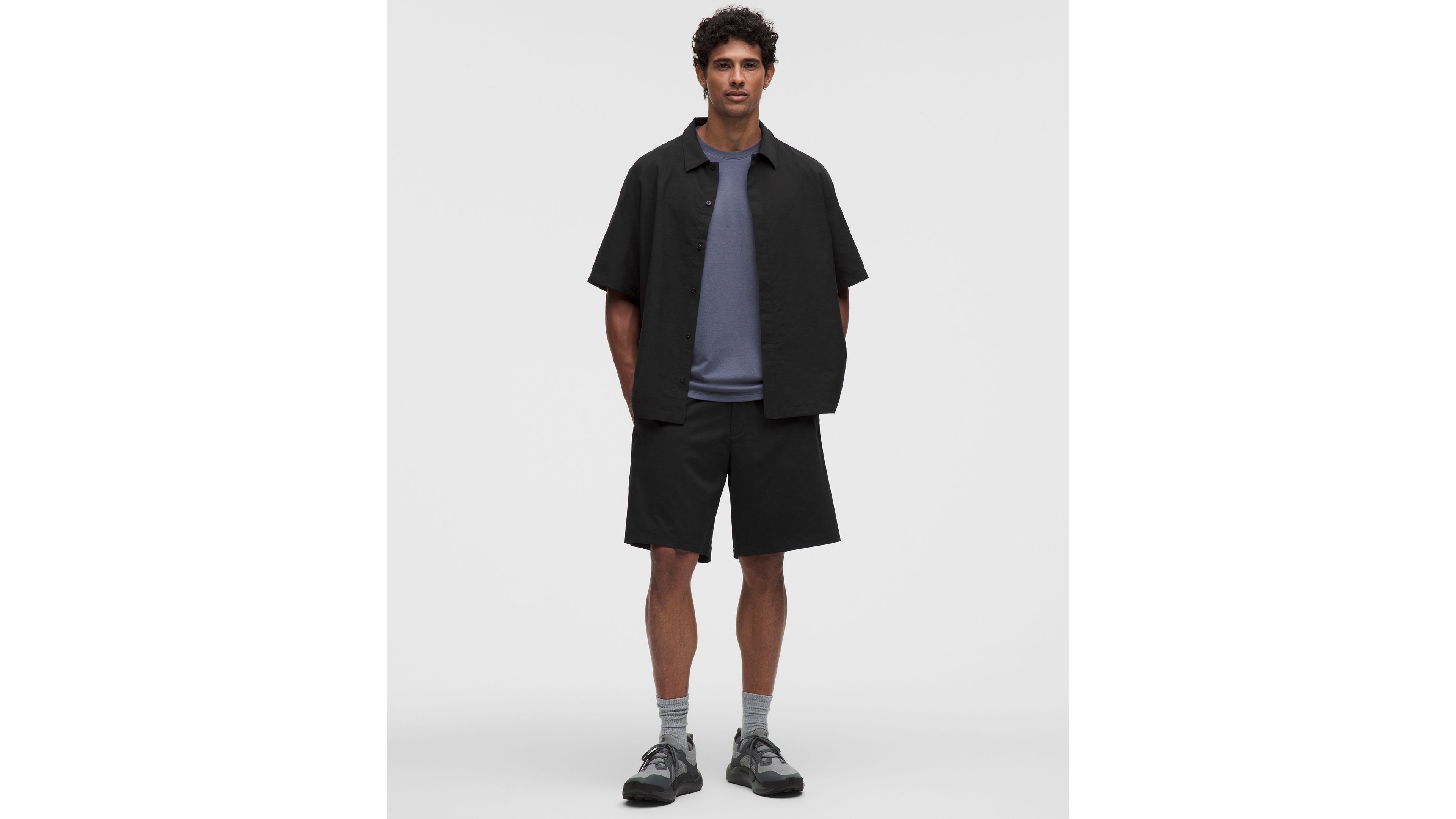 Ultralight WovenAir Short-Sleeve Collared Shirt