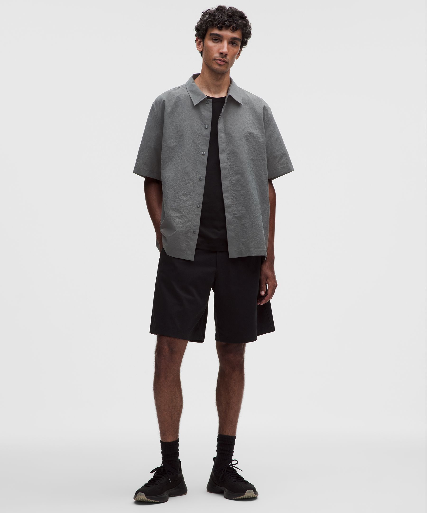 Ultralight WovenAir Short-Sleeve Collared Shirt