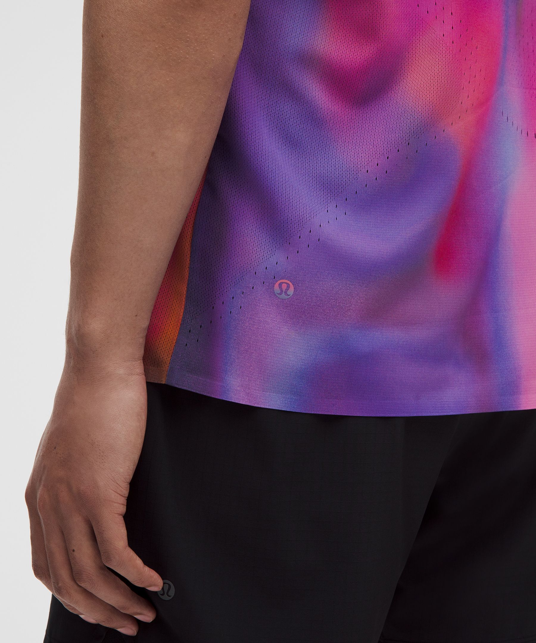T-shirt Fast and Free pour hommes &deg;Longueur course