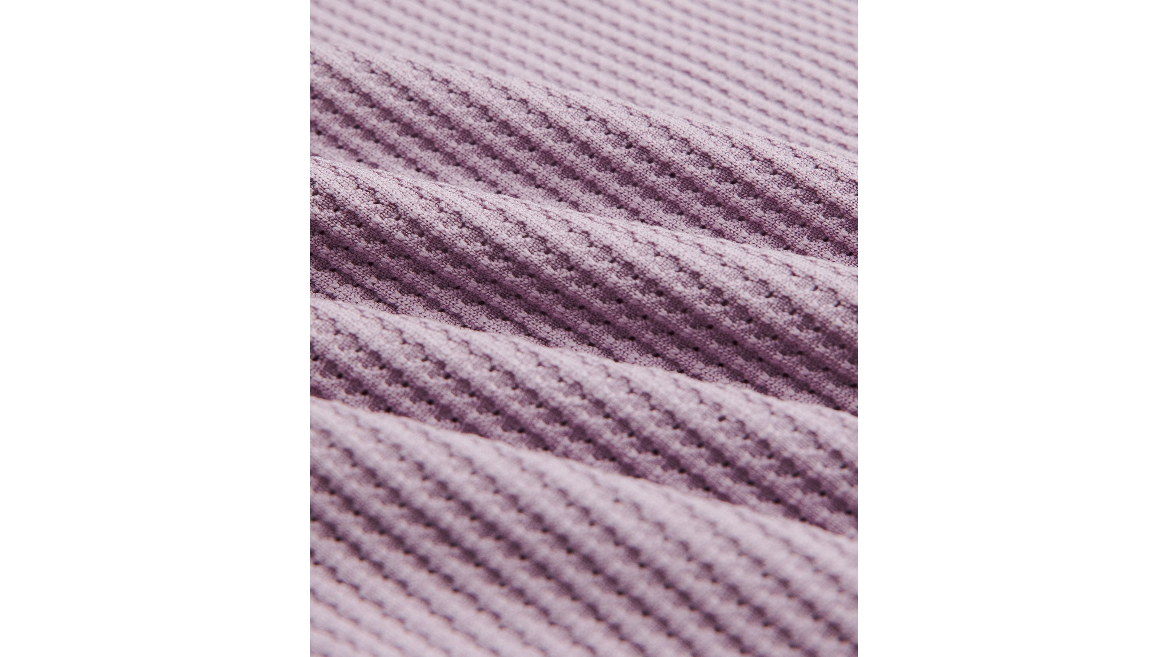 Textured Seamless Polo Shirt