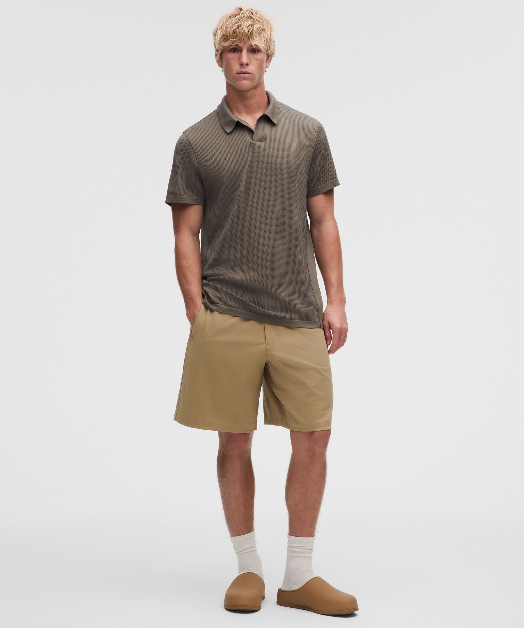 Polo con textura sin costuras para tenis