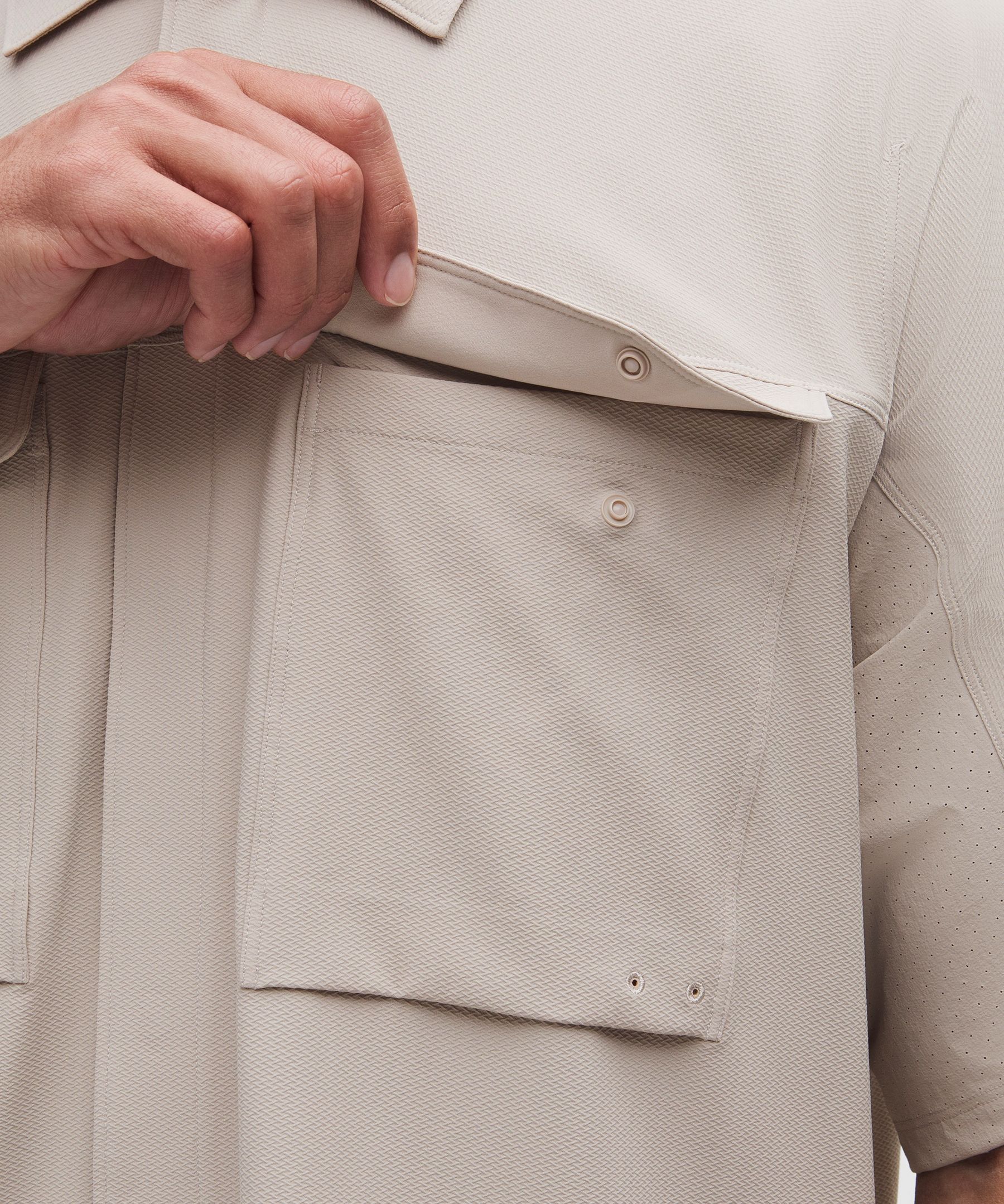 UV-Protective Lightweight Hike Overshirt