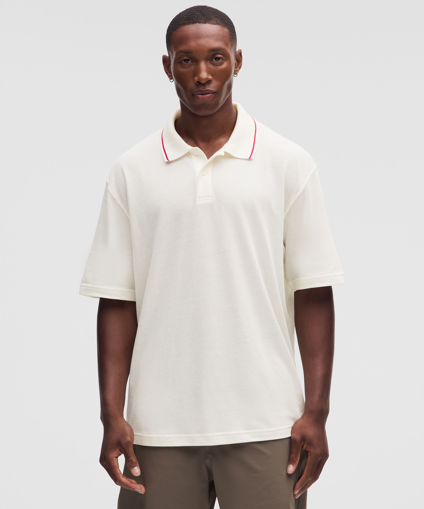 Polo de manga corta Jersey de punto de malla