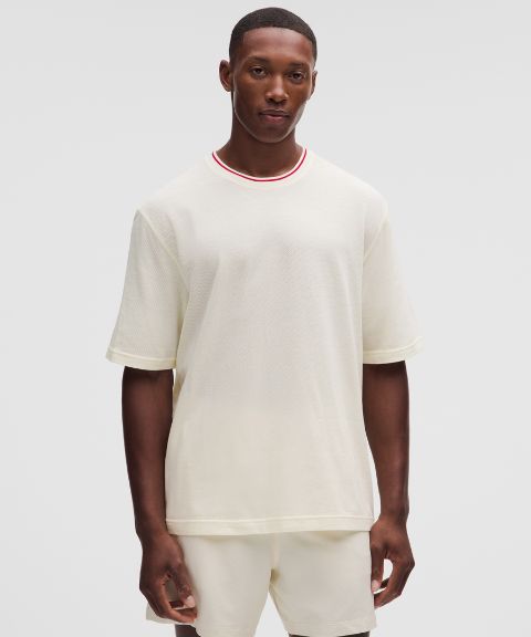 Мужская футболка Lululemon Mesh-Knit Jersey с коротким рукавом