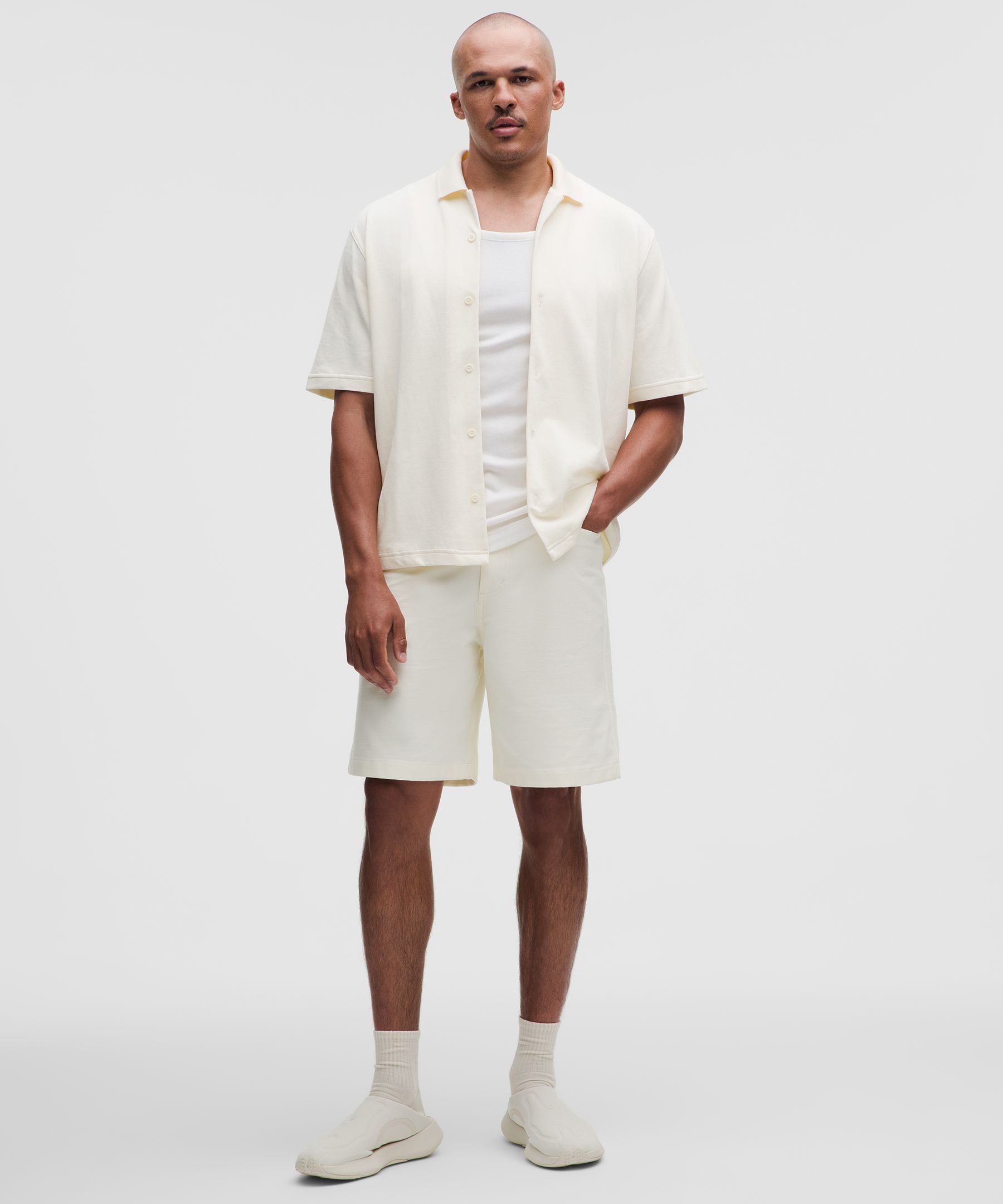 Chemise Pique Performer &agrave; col cubain