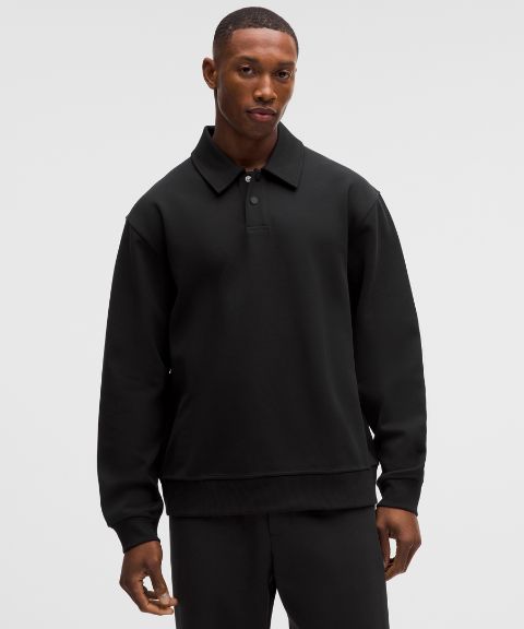 Мужское поло Lululemon Grand Standard с длинным рукавом