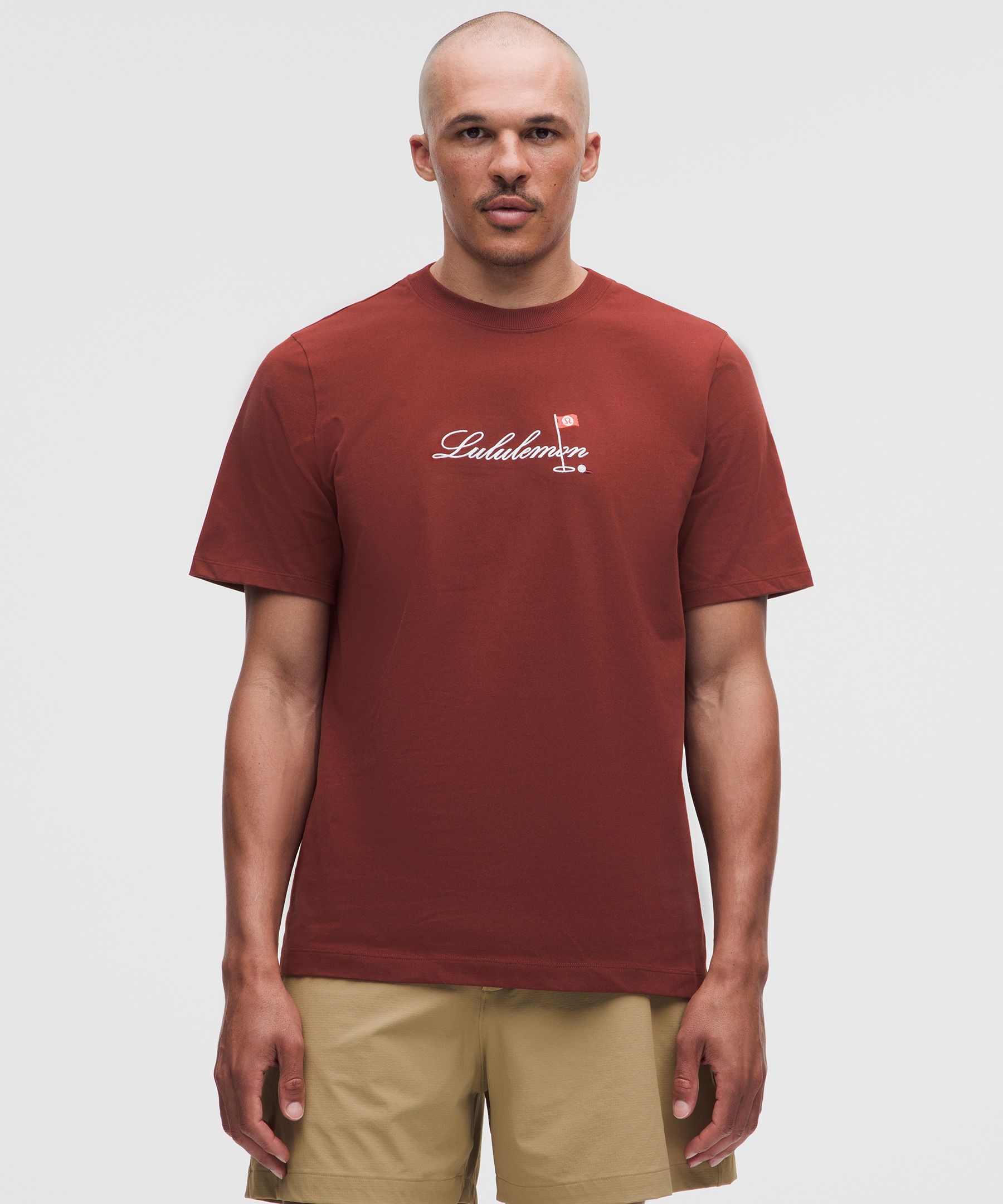Playera de algod&oacute;n grueso con ajuste cl&aacute;sico *Con bandera de golf
