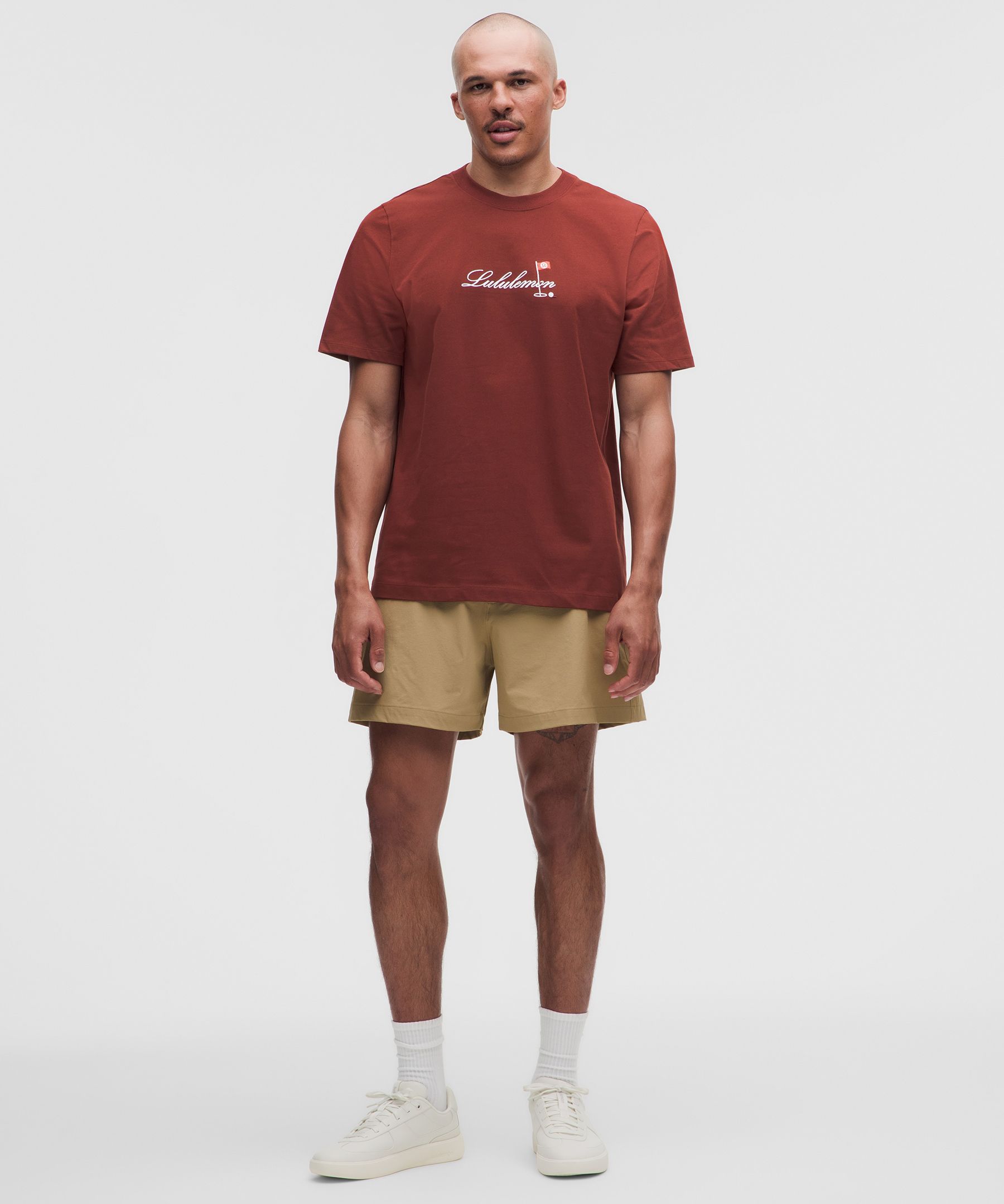 Playera de algod&oacute;n grueso con ajuste cl&aacute;sico *Con bandera de golf