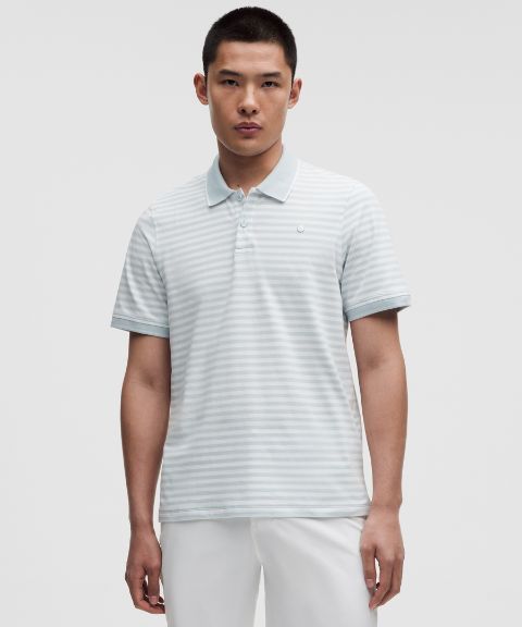 Мужское поло Lululemon Striped Short-Sleeve Golf