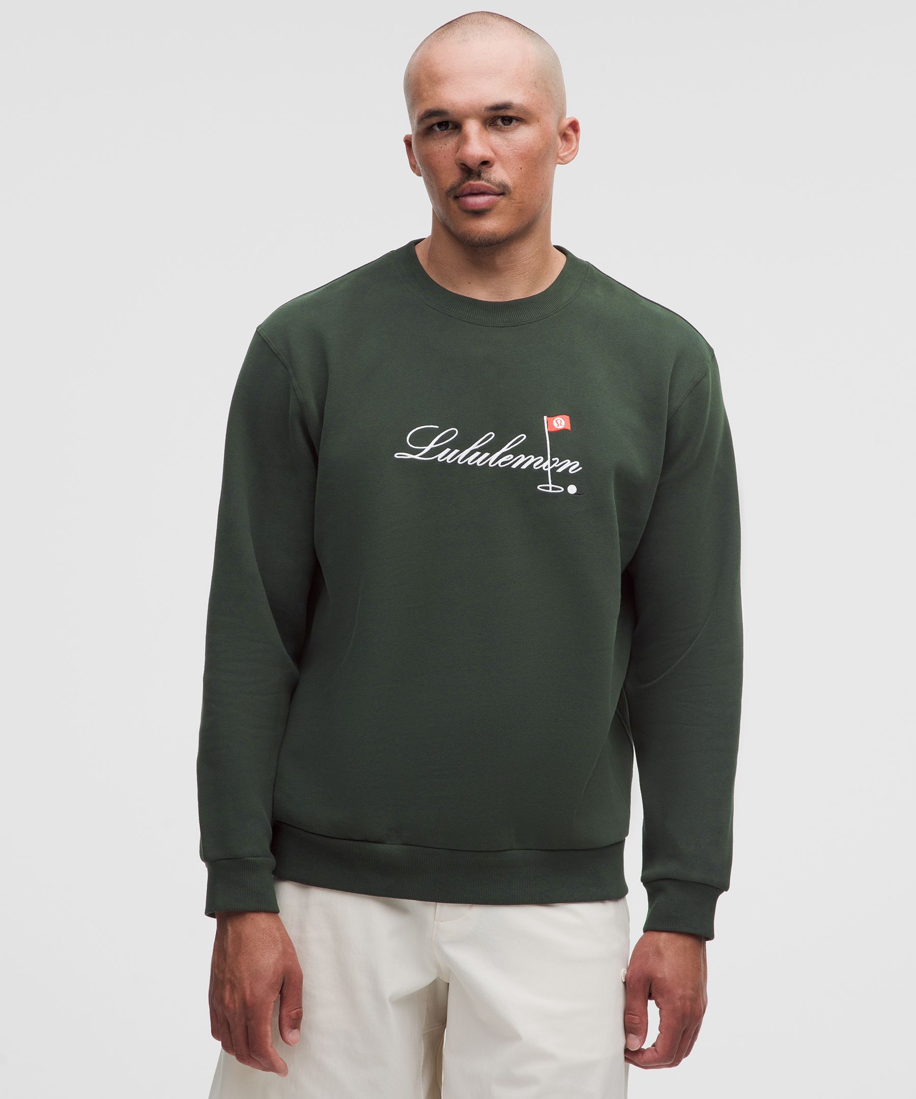 Sudadera de cuello redondo Steady State para hombre *Bandera de golf