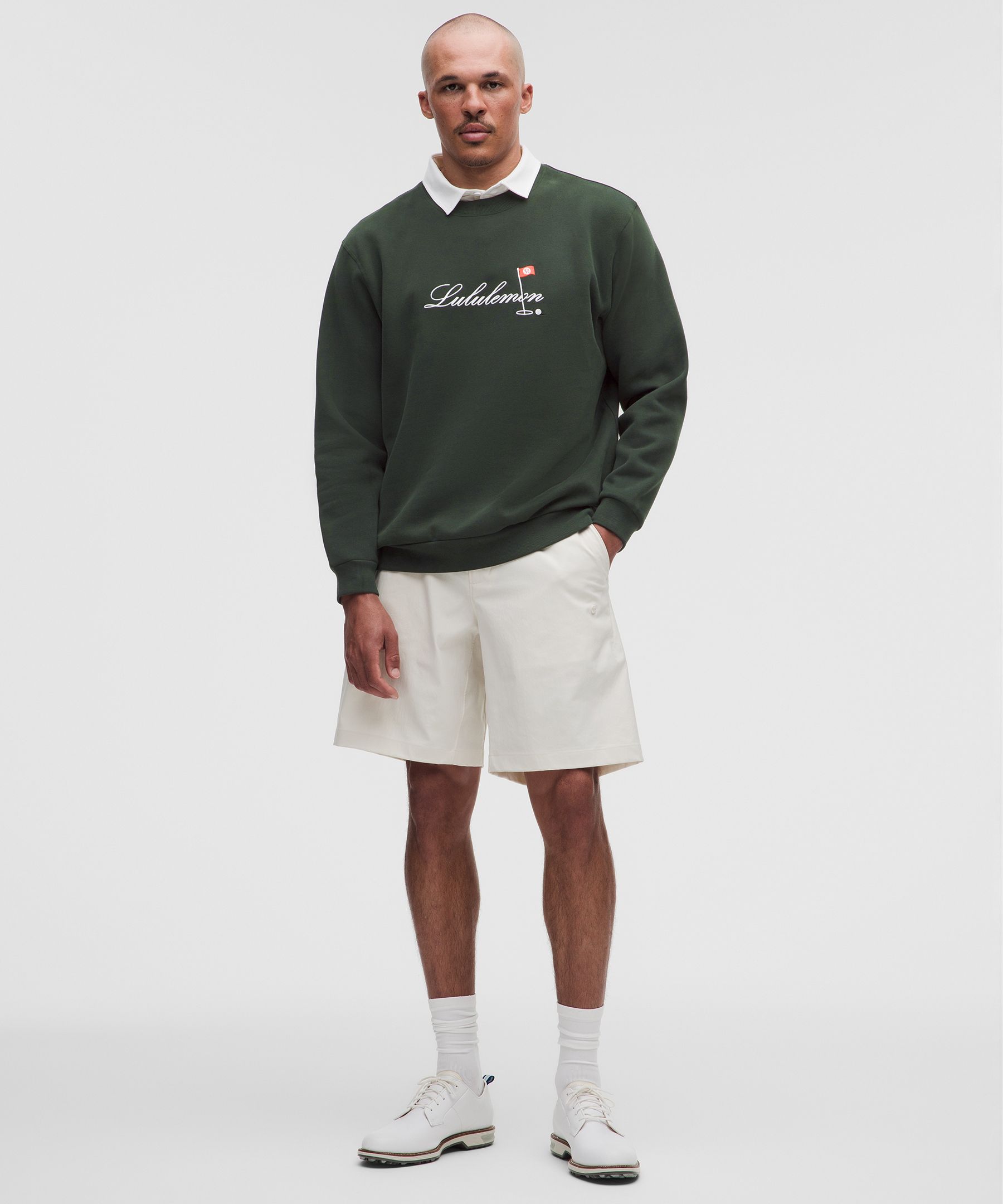 Sudadera de cuello redondo Steady State para hombre *Bandera de golf