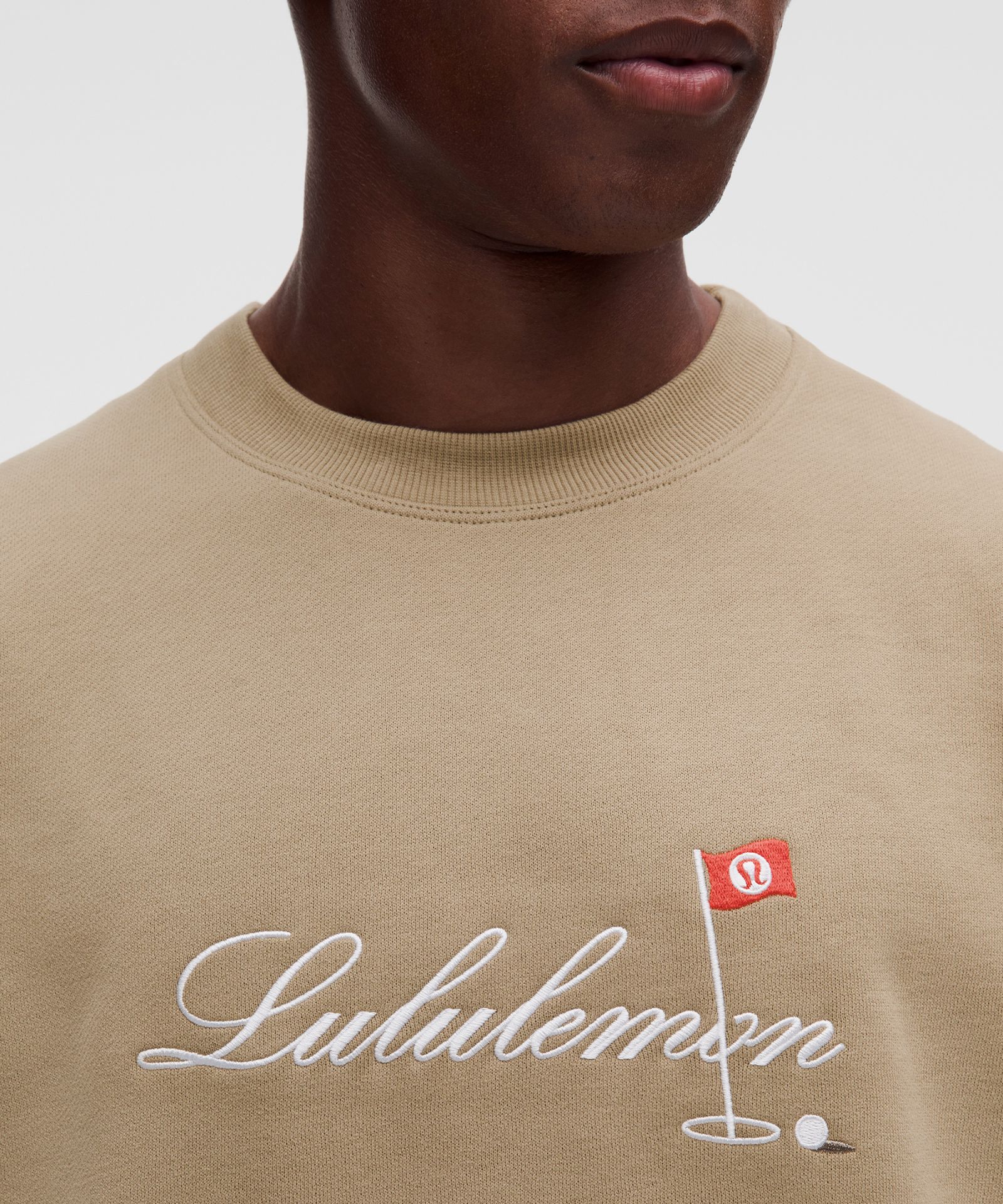 Lululemon Men's Steady State Crew *Golf Flag — фото 5