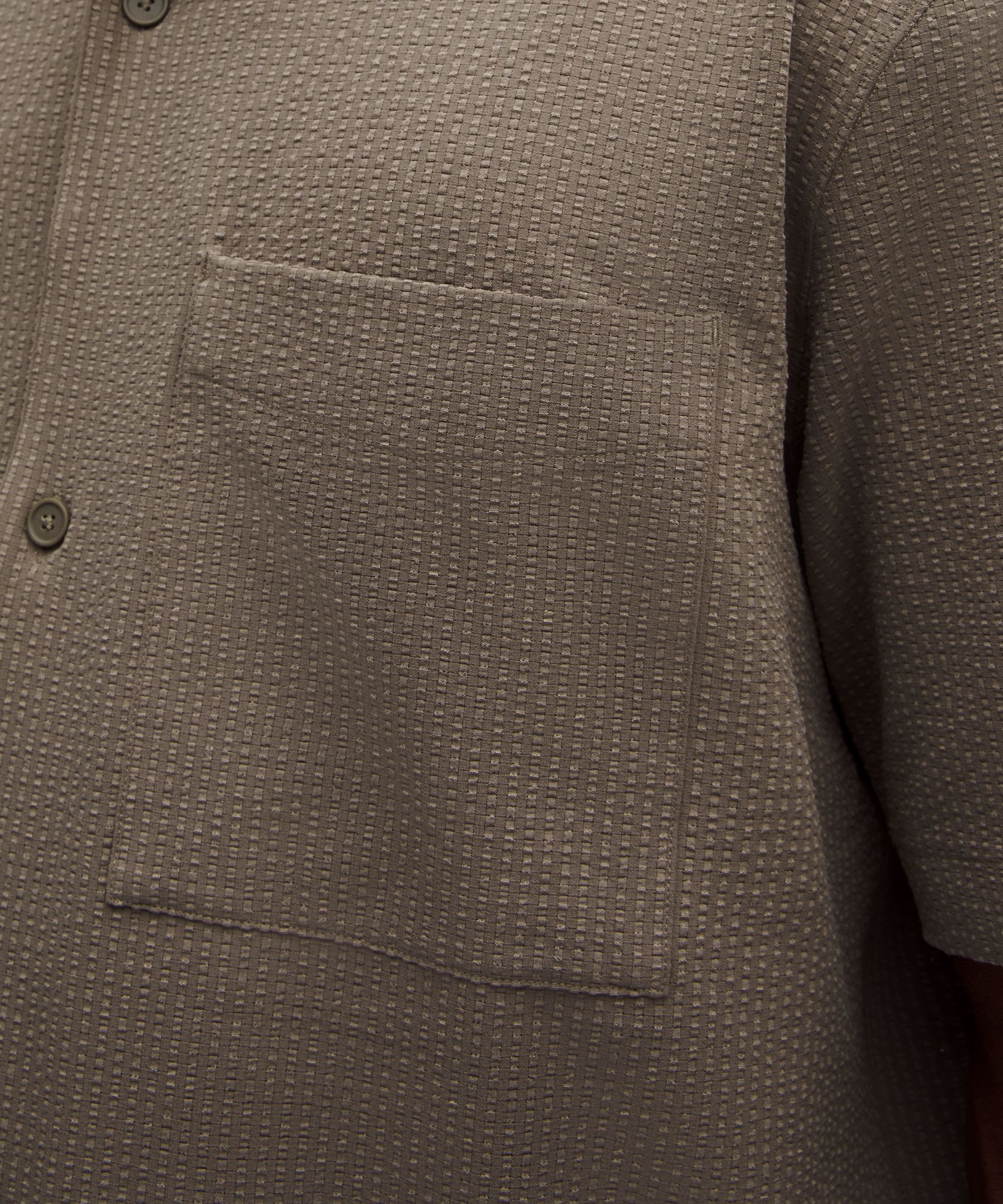 Airing Easy Camp-Collar Shirt *Textured