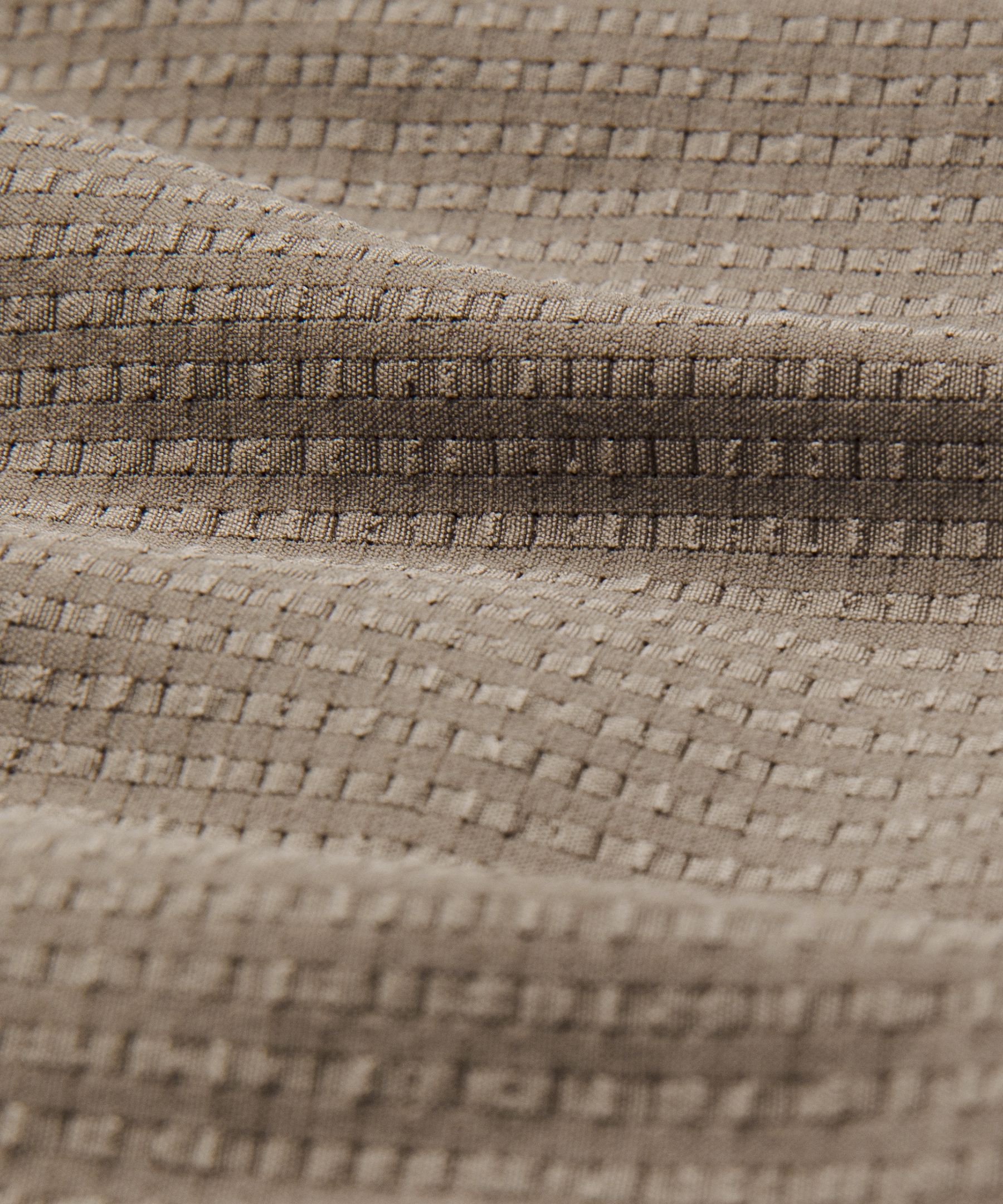 Airing Easy Camp-Collar Shirt *Textured