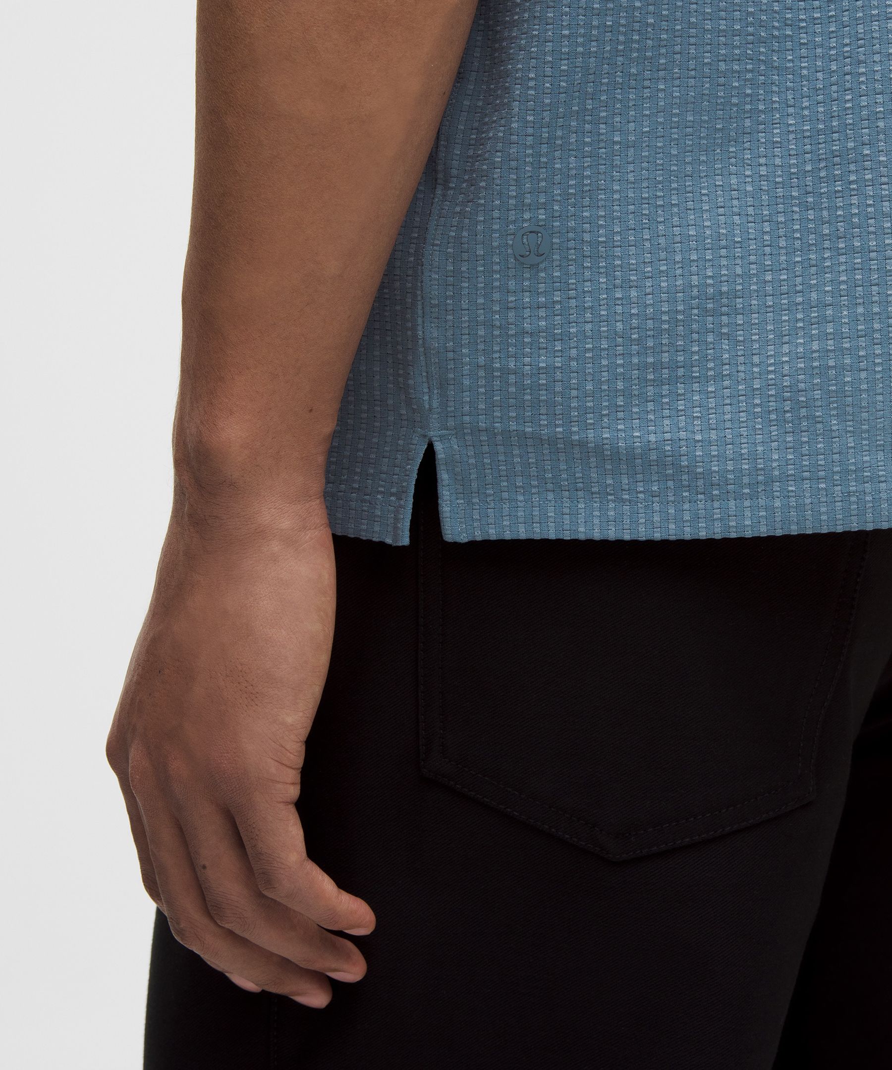 Airing Easy Camp-Collar Shirt *Textured