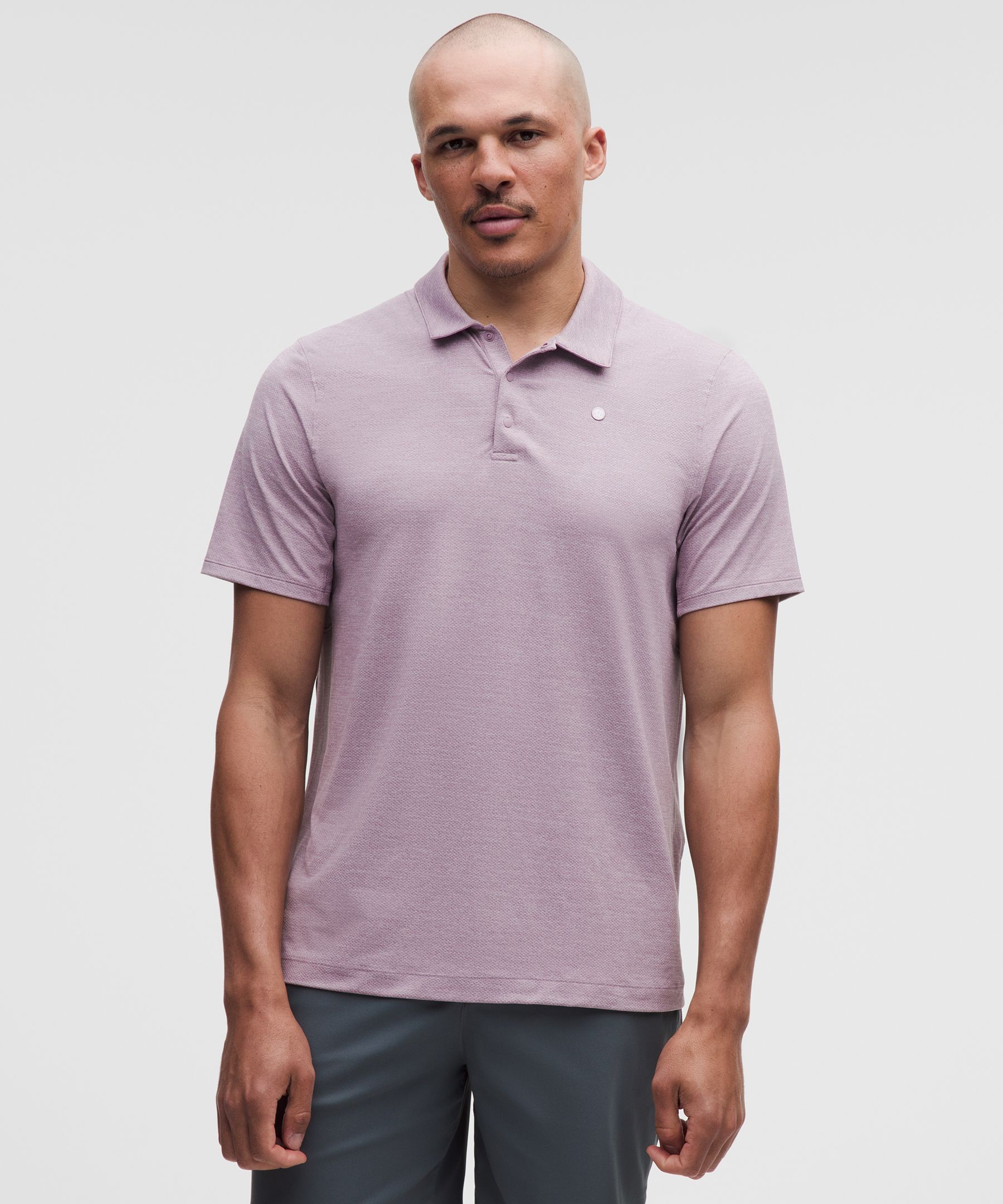 Logo Sport Polo Short Sleeve | Men's Polo Shirts | lululemon Canada